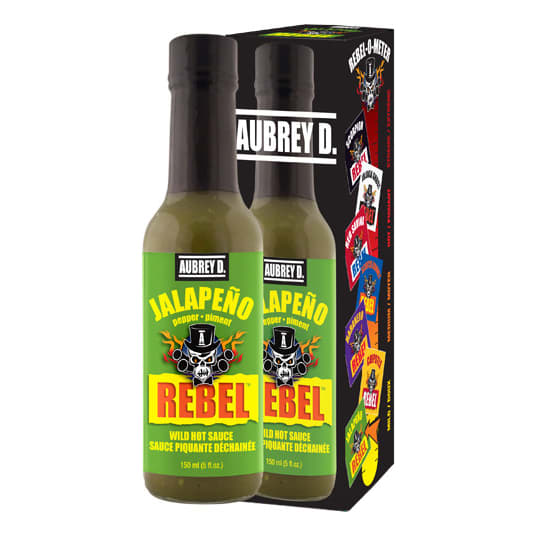 Aubrey D. Rebel Jalapeño Hot Sauce