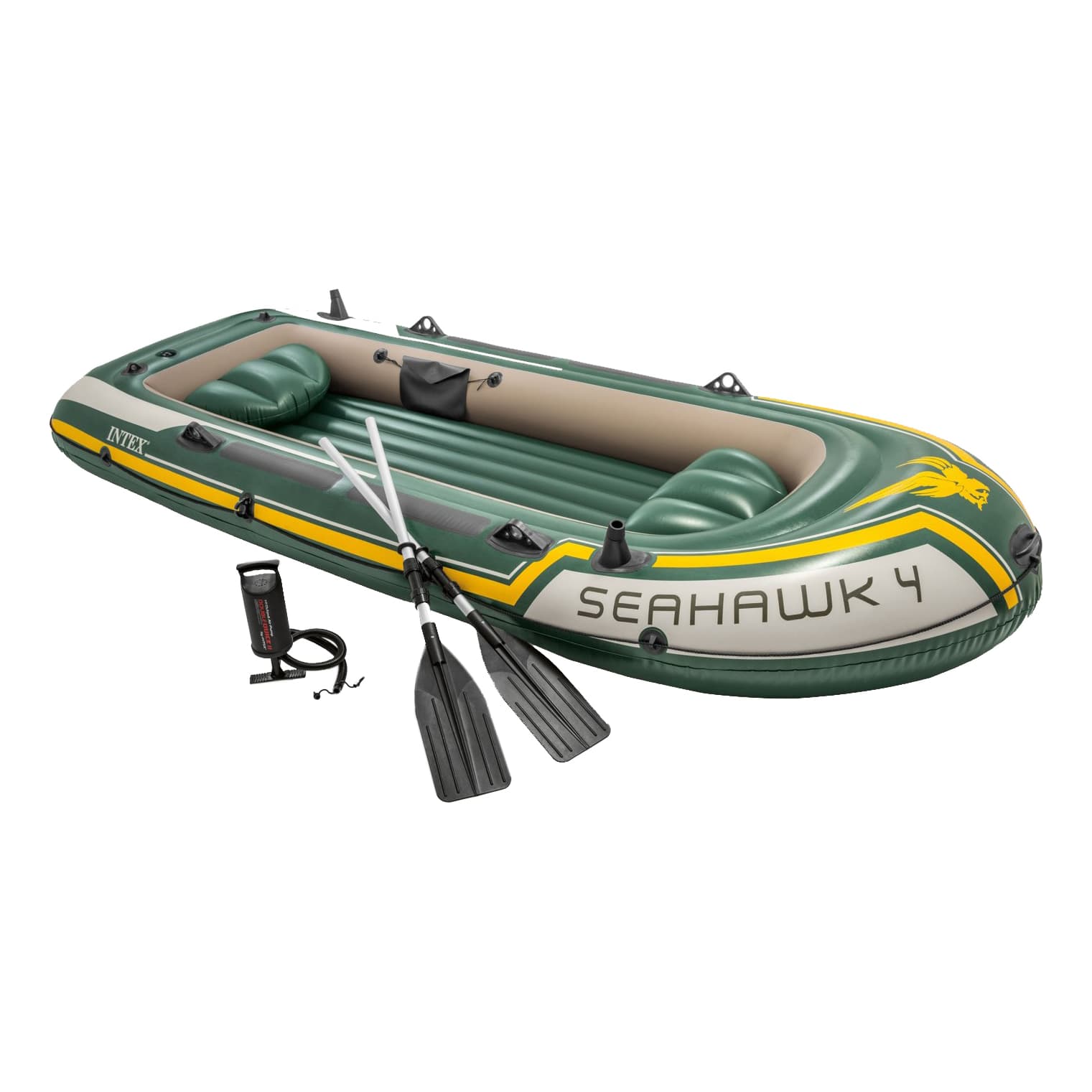 Intex Seahawk 4 Inflatable Boat Kit