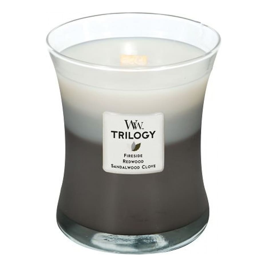 WoodWick® Trilogy Medium 10 oz. Candles - Warm Woods