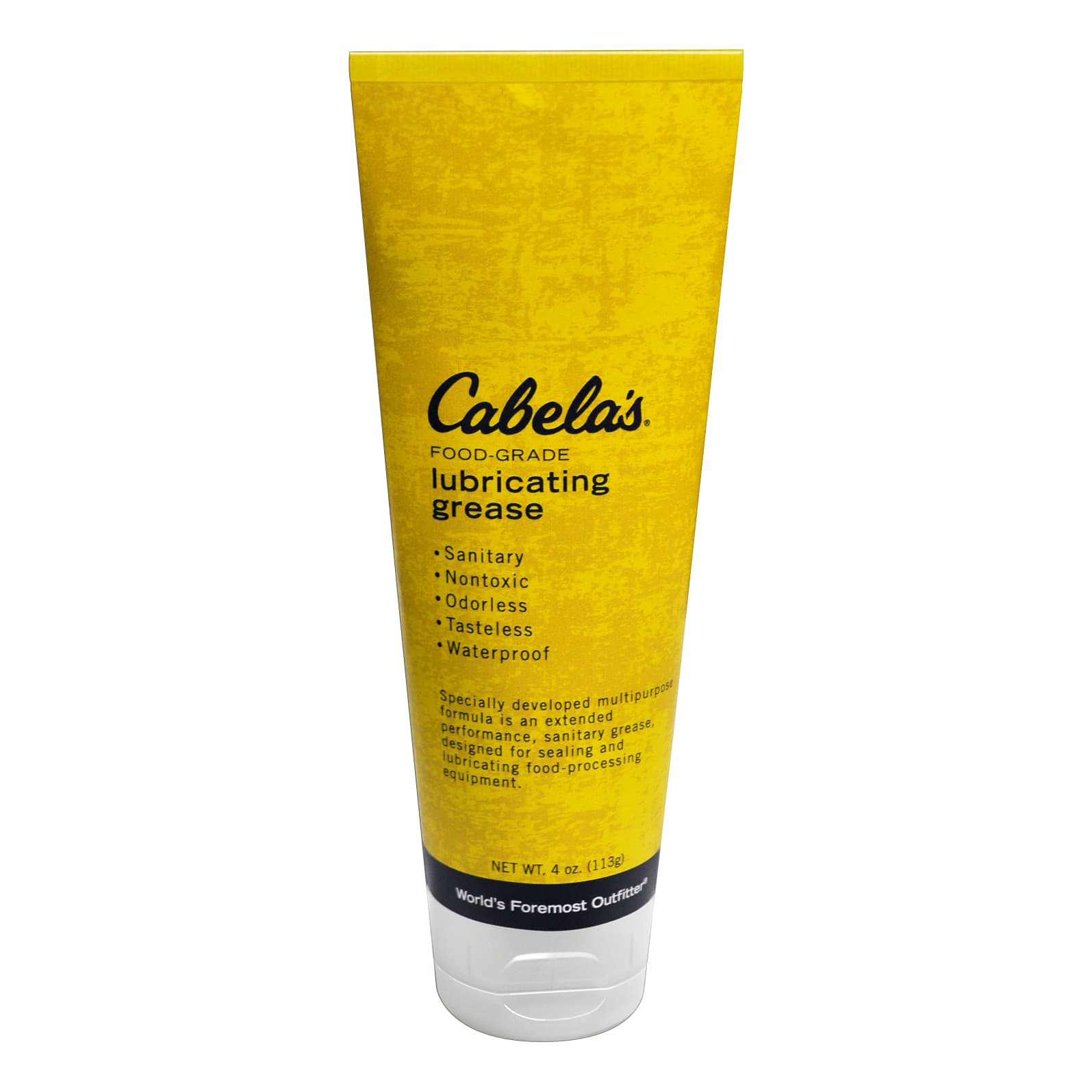 Meat grinder lubricant clearance