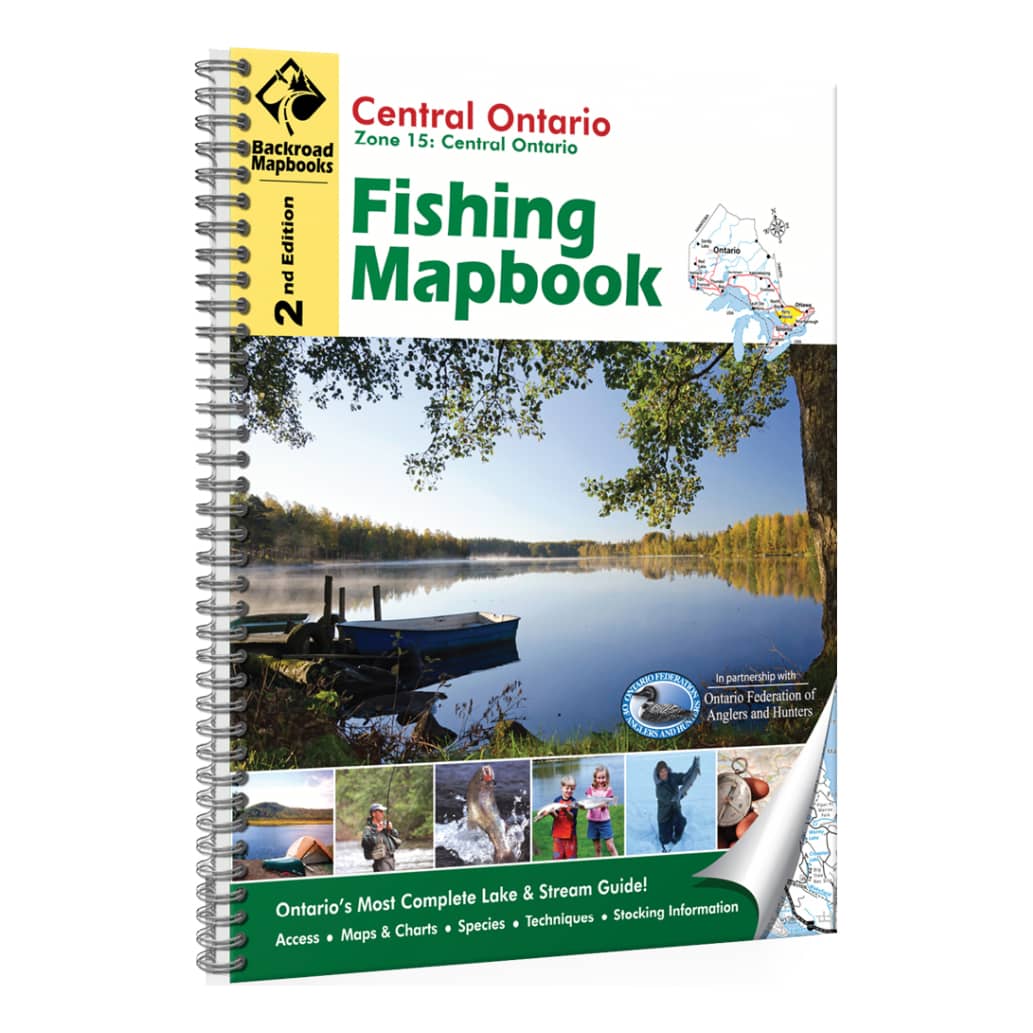 Backroad Mapbooks - Central Ontario Fishing Mapbook