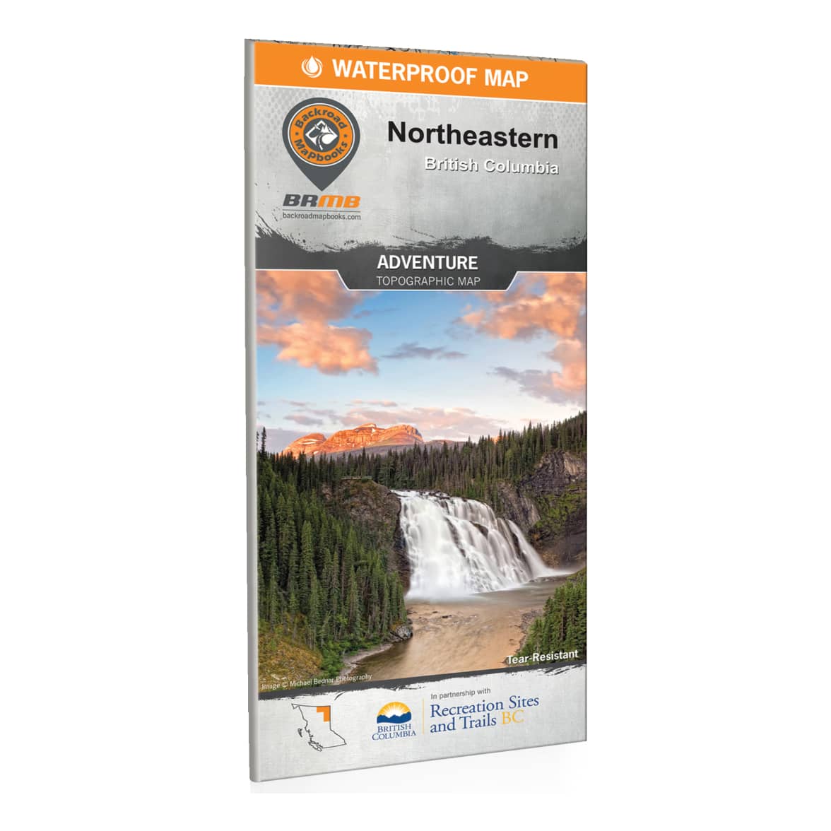 Backroad Mapbooks - Northeastern BC Waterproof Map