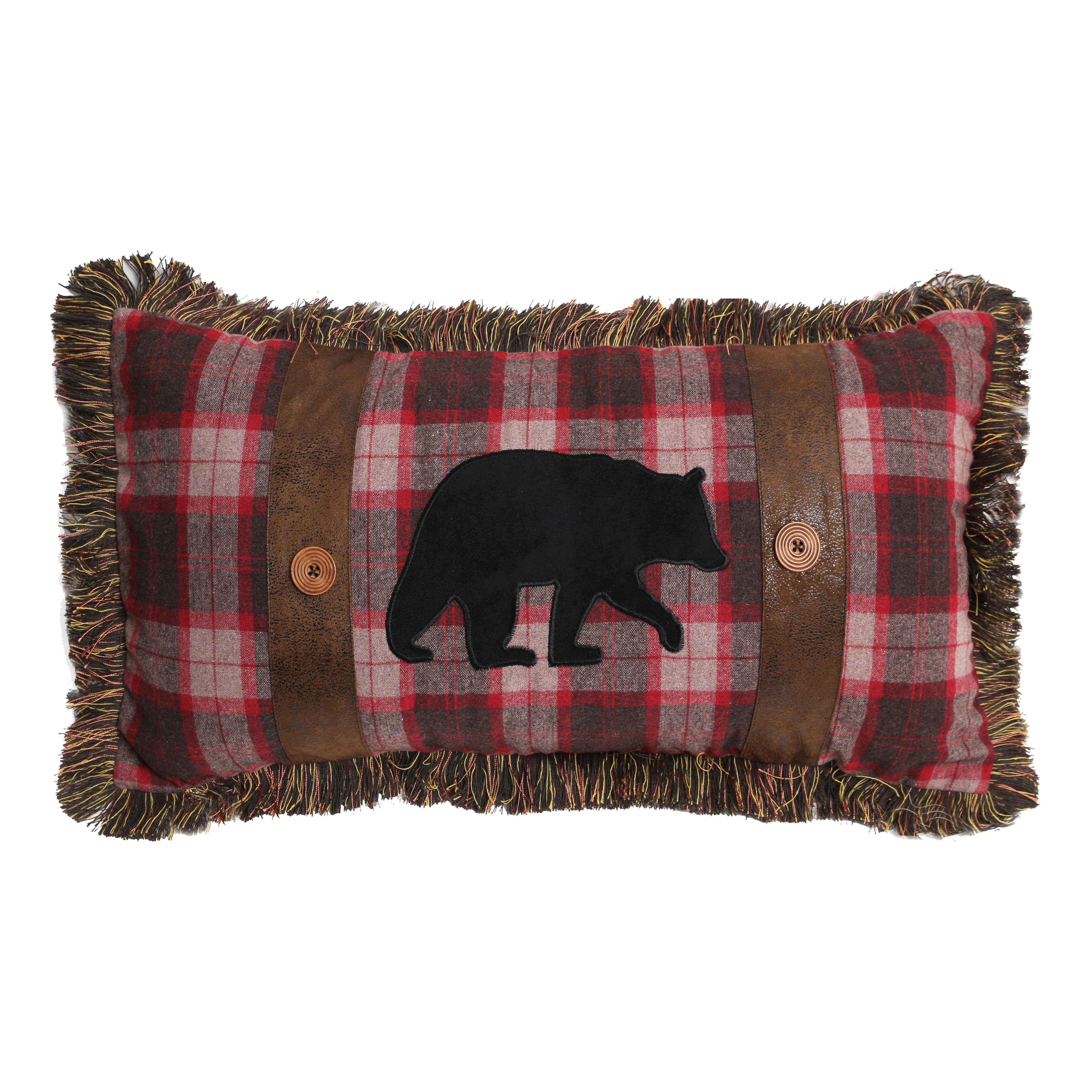 Carstens Finlay Plaid Bear Pillow Cabela s Canada