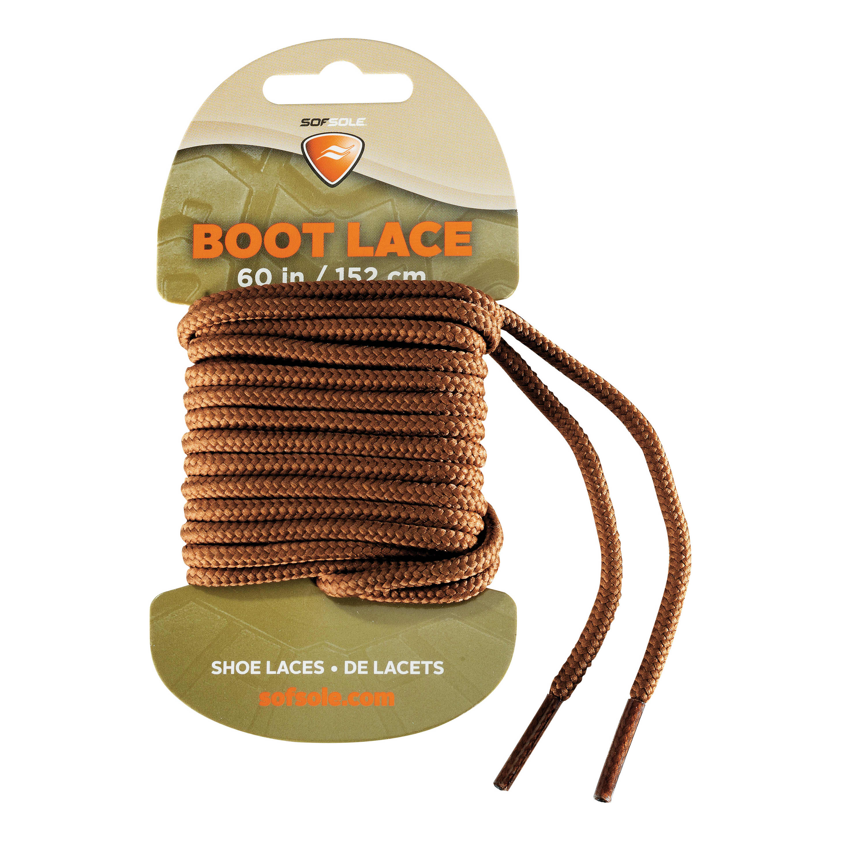 Sof Sole® Boot Laces - Brown