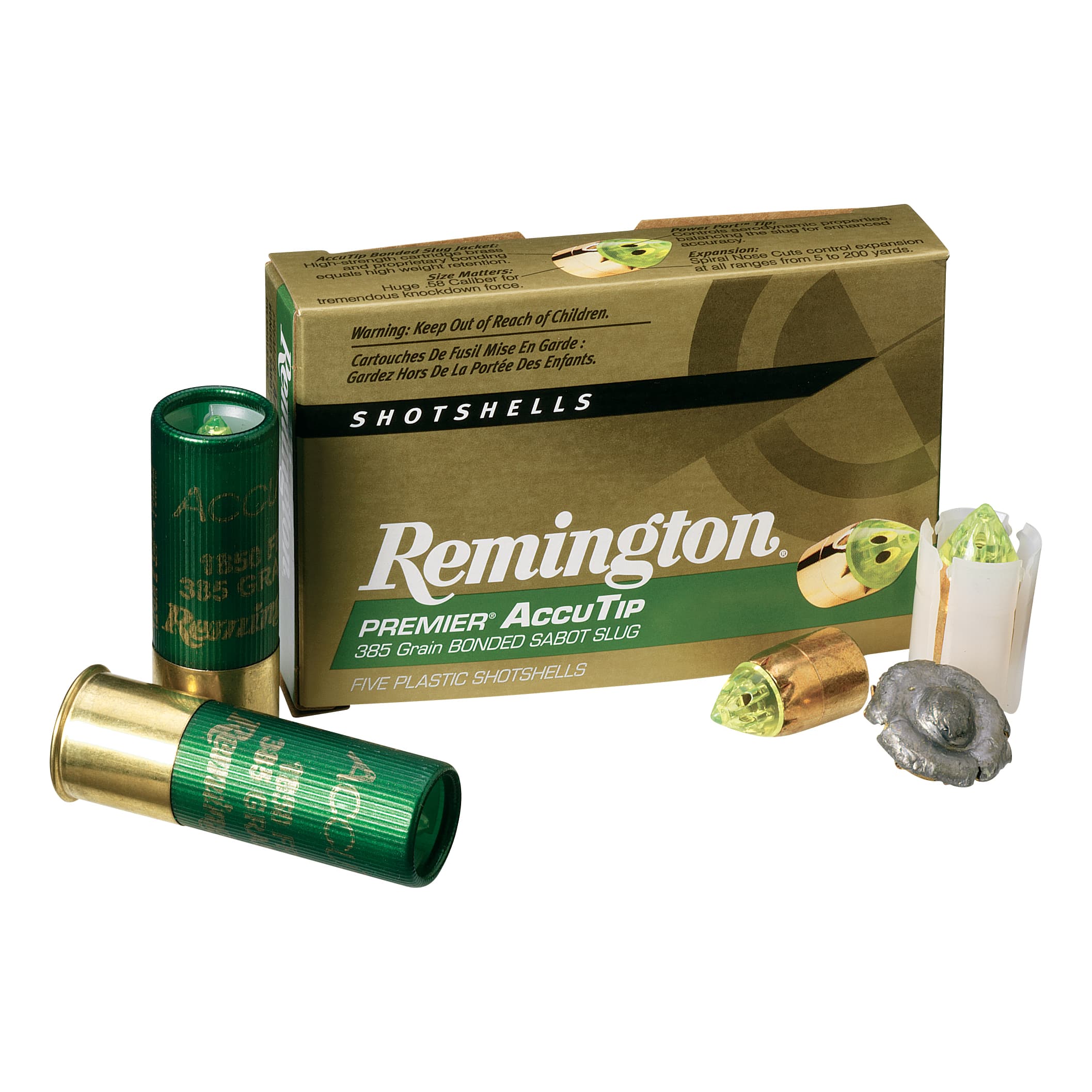 Remington Premier AccuTip Bonded Sabot Slug - 12-Gauge