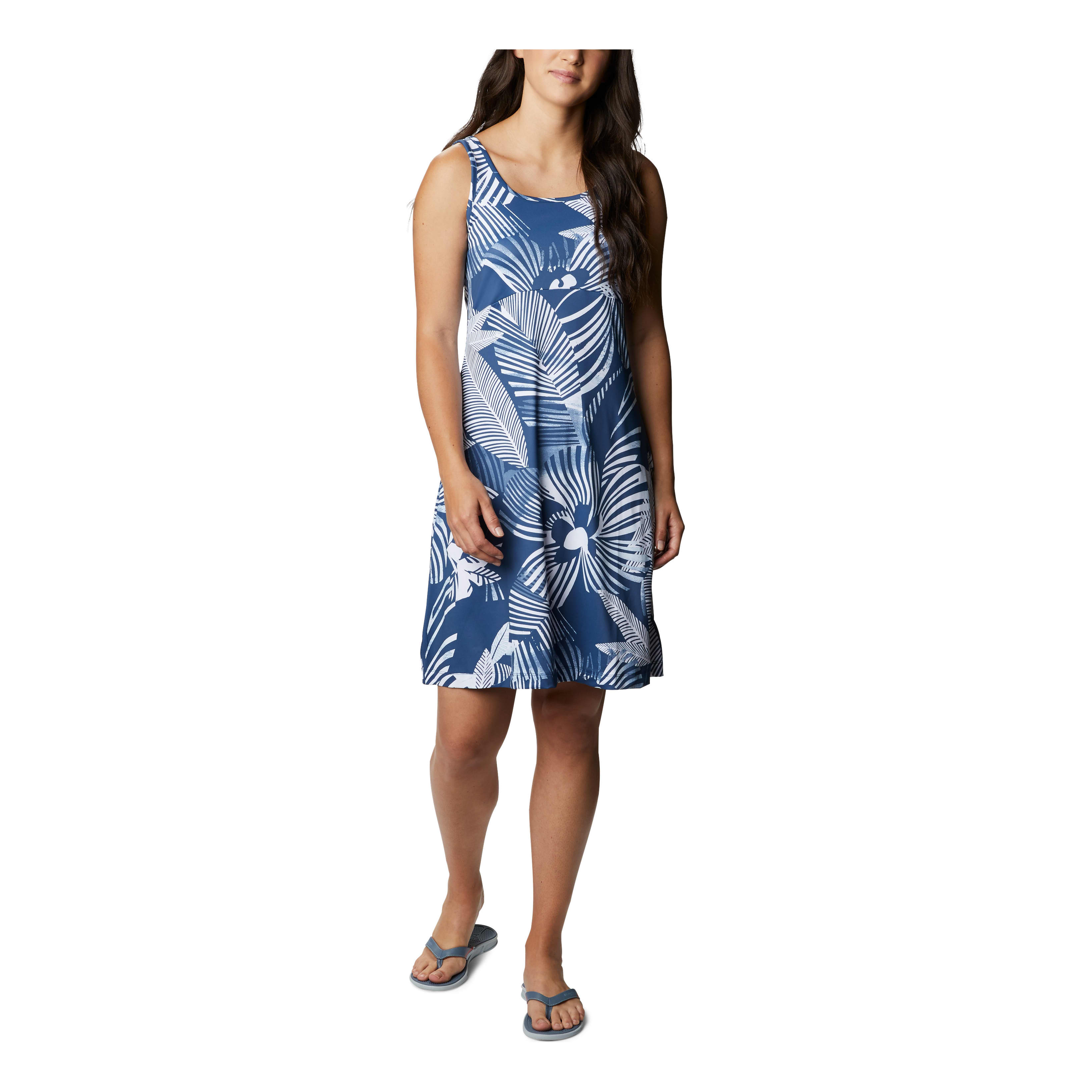 Columbia™ Women’s PFG Freezer™ III Dress - Carbon Stencil