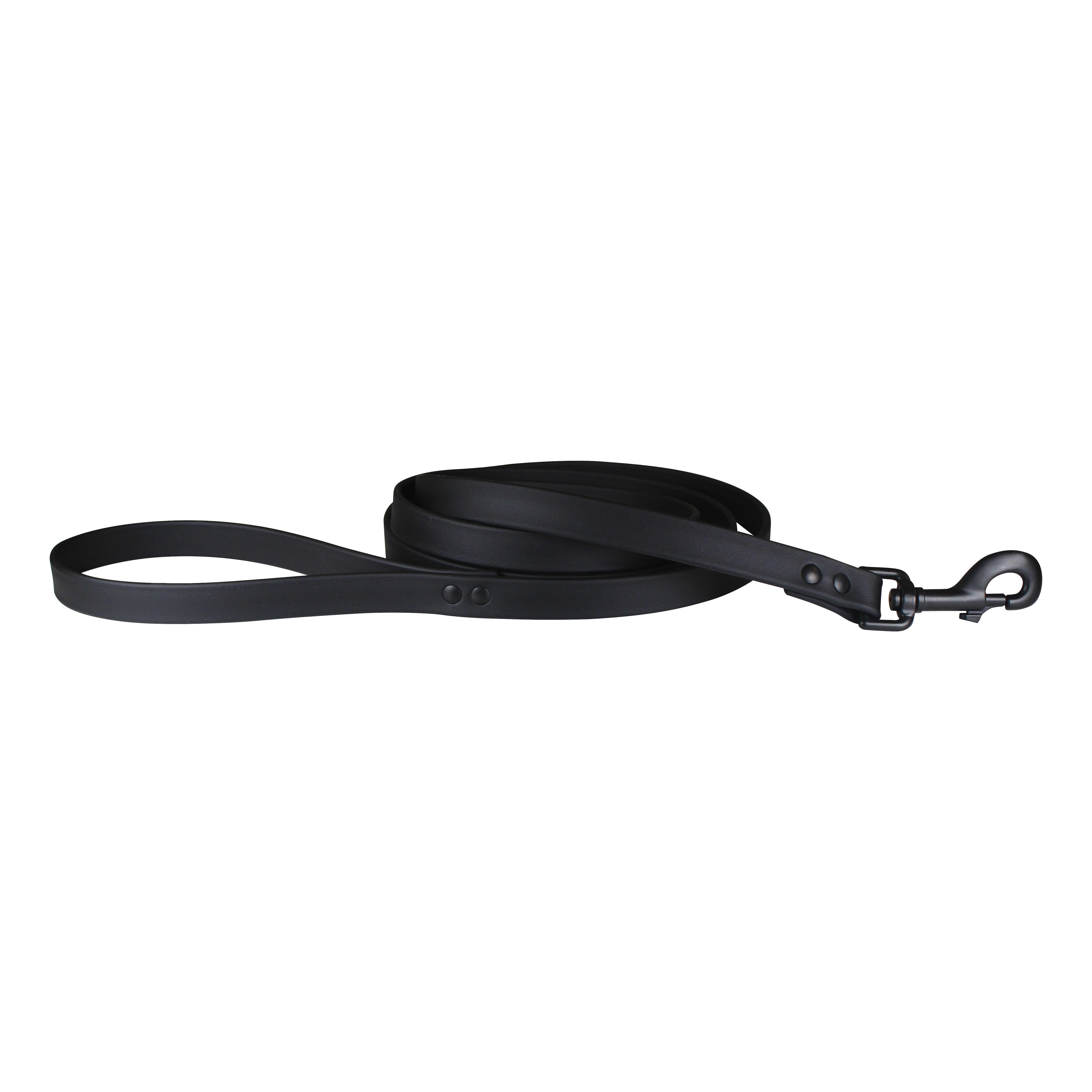 3 foot leather dog leash discount