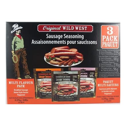 Wild West® Sausage Seasoning Multi-Pack