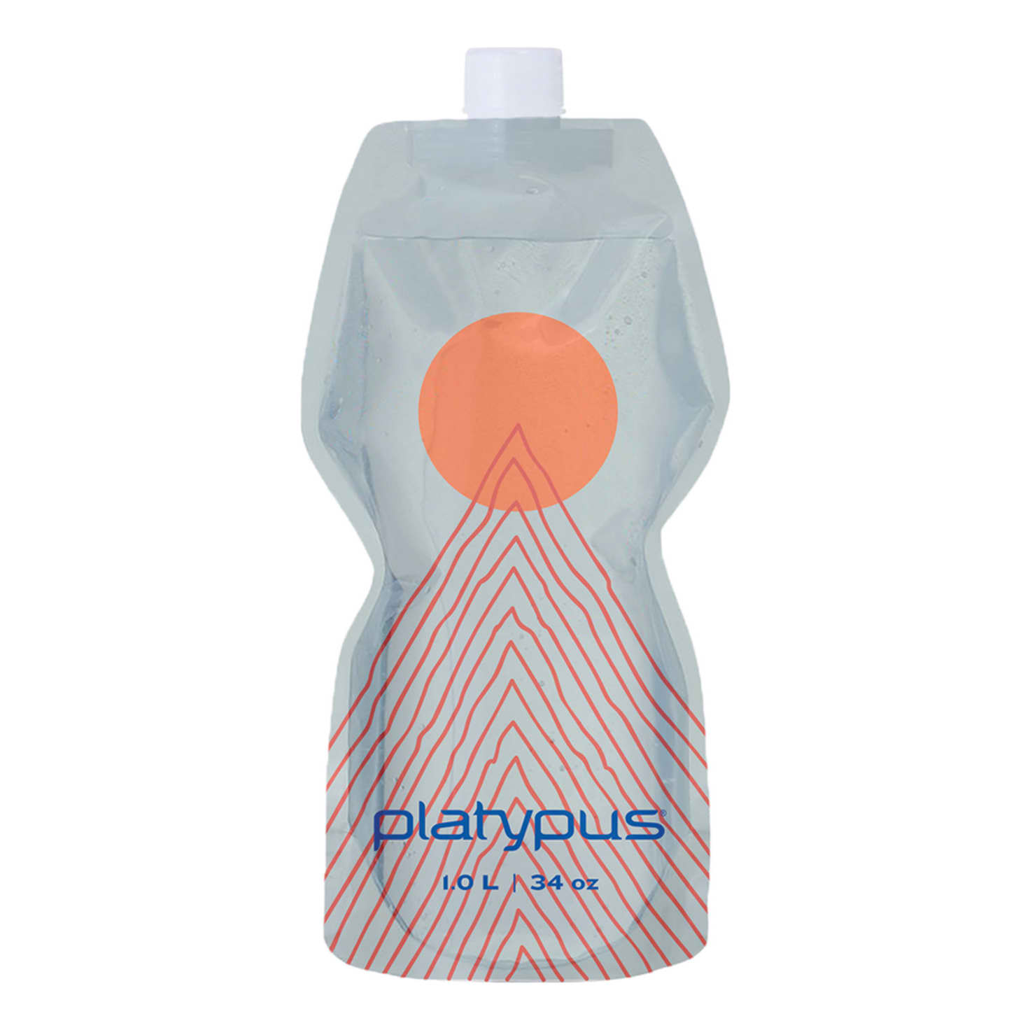 Platypus® Softbottle™ 1-Litre Sport Top Water Bottle - Apex