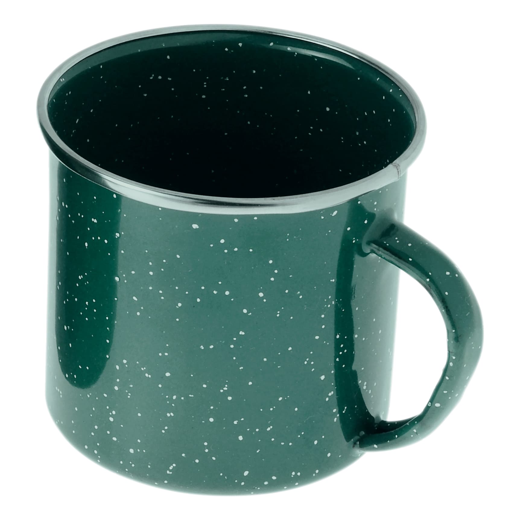 GSI Outdoors Stainless Green Pioneer Enamel Cup -  - 12 oz.