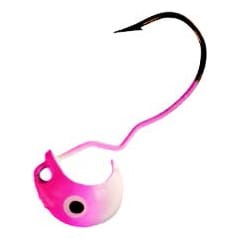 Fin-tech Nuckle Ball® Jig - Pink/White
