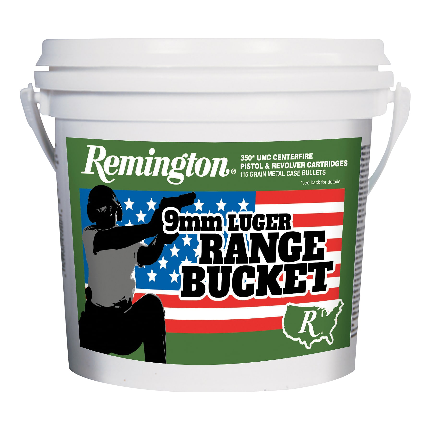Remington® Range Bucket Ammunition - 9mm Luger