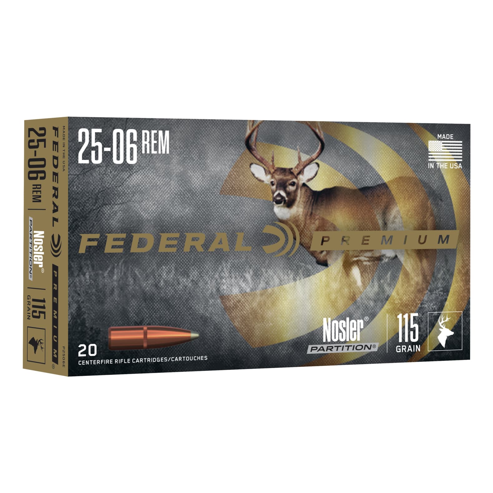 Federal® Premium Nosler® Partition Rifle Ammunition