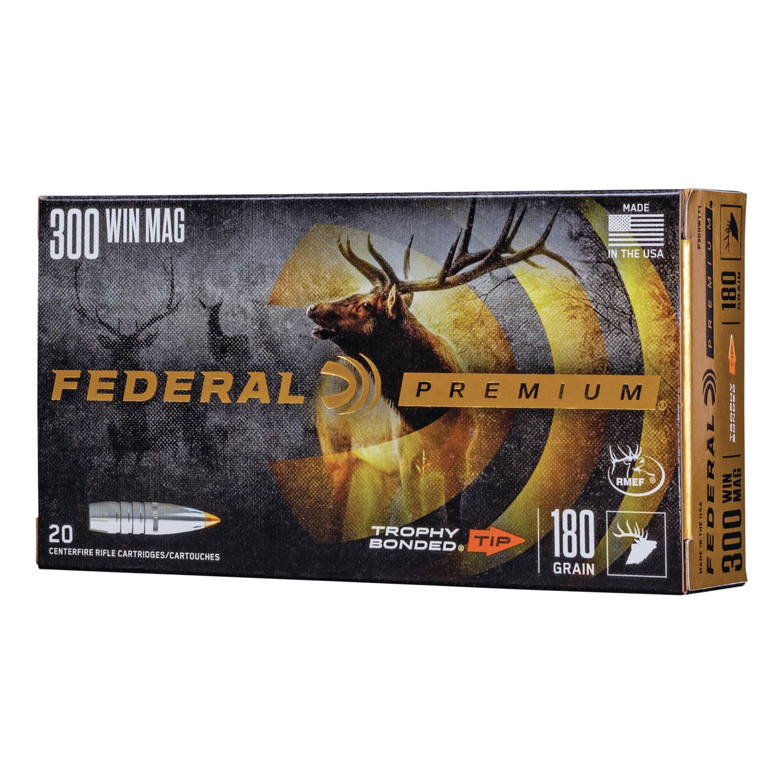 Federal Premium Vital Shok Ammunition - Trophy Bonded Tip