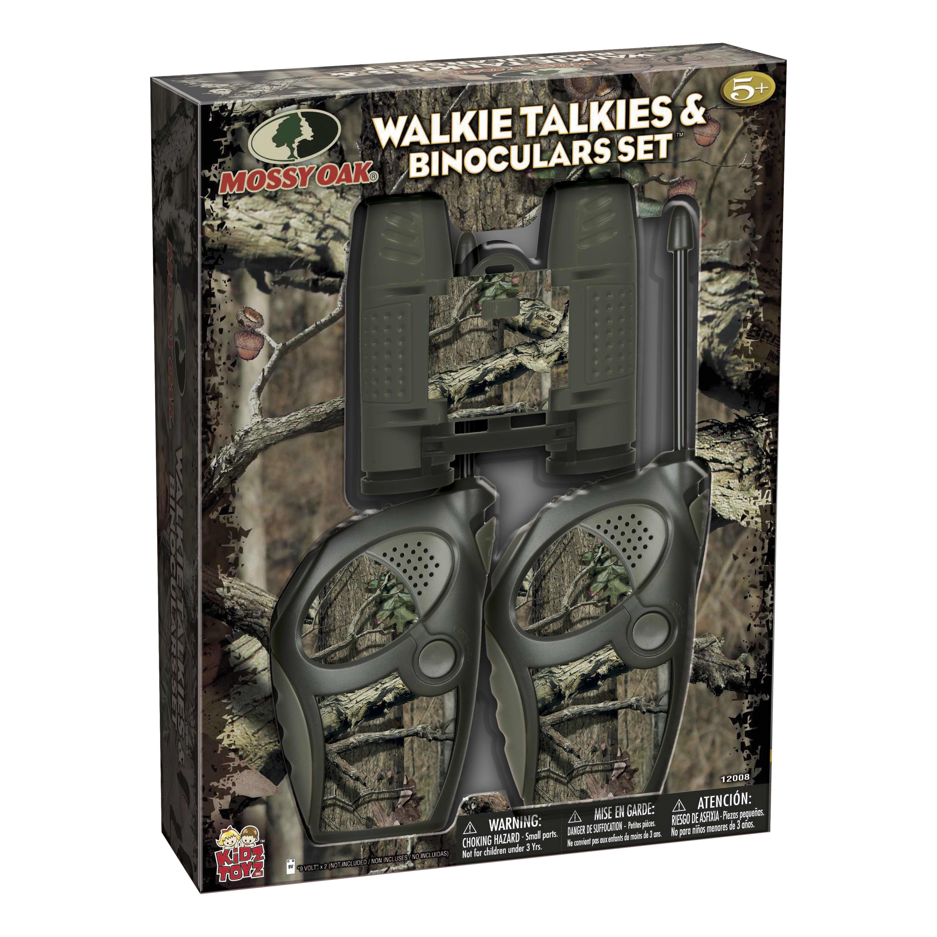 Mossy Oak® Walkie Talkies & Binoculars Set