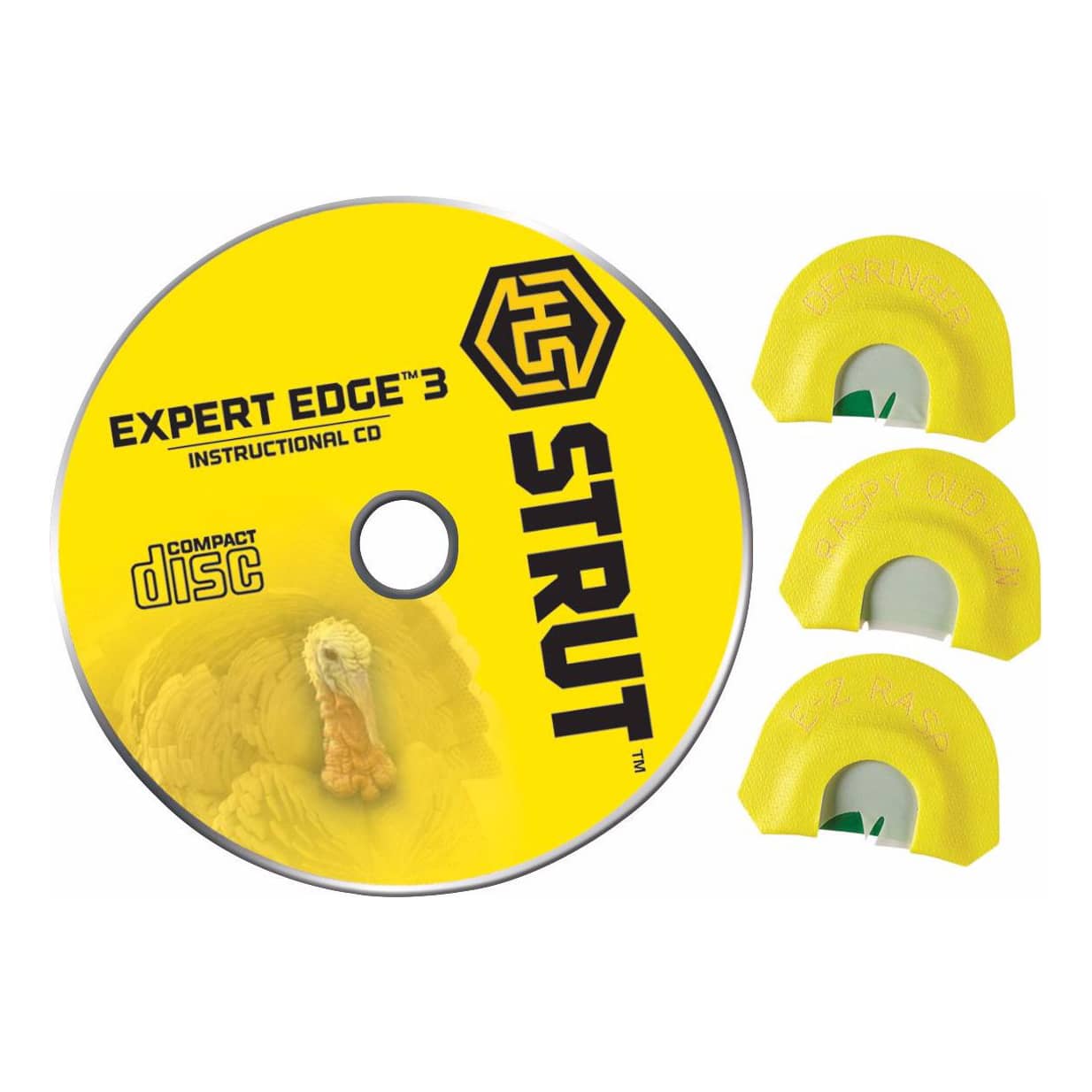 Hunters Specialties® H.S. Strut® Expert Edge™ 3 Mouth Turkey Call Combo