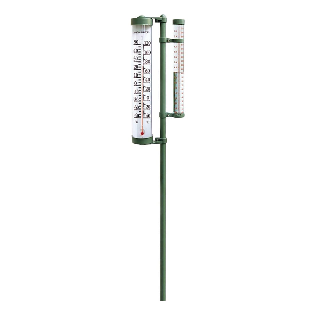 AcuRite® Rain Gauge and Thermometer Garden Stake