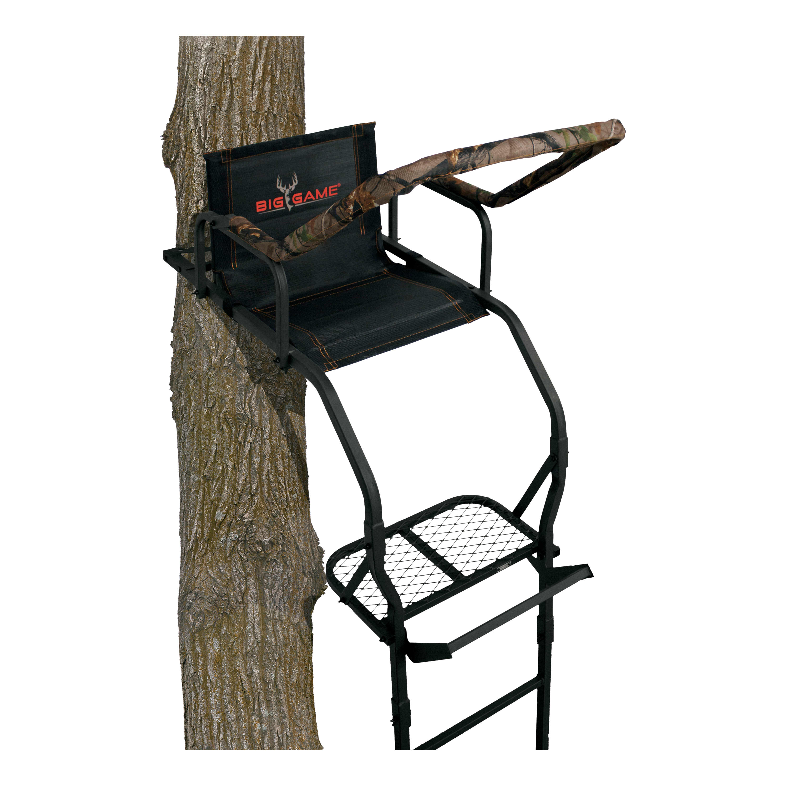 Big Game Treestands The Warrior DXT Ladder Stand