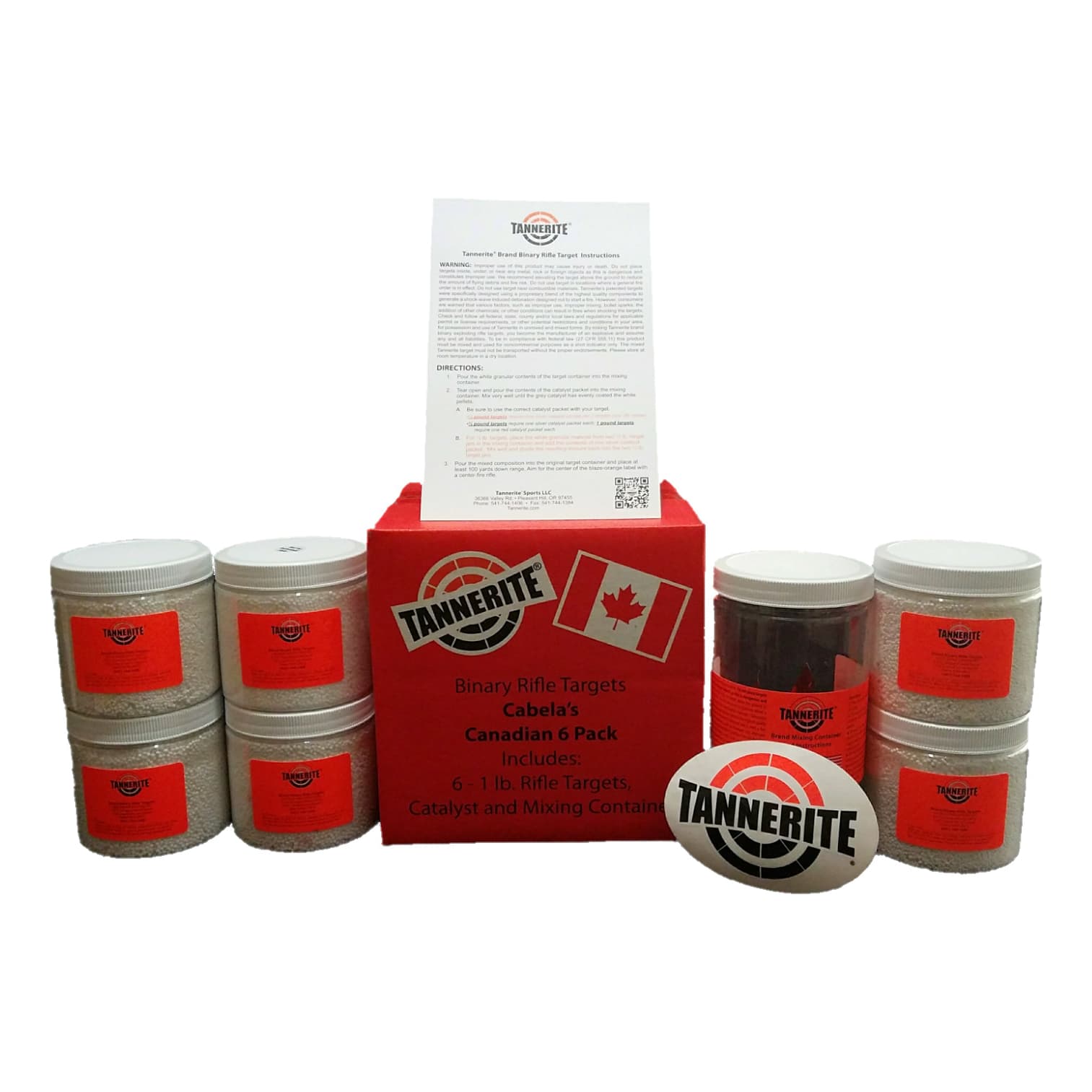 Tannerite® Exploding Rifle Targets - Cabela's Canadian 6 Pack