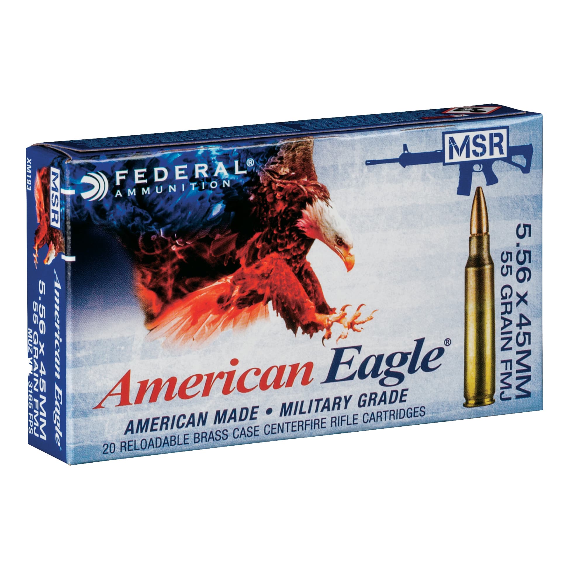 Federal® American Eagle® Tactical® Rifle Ammunition - 5.56mm NATO