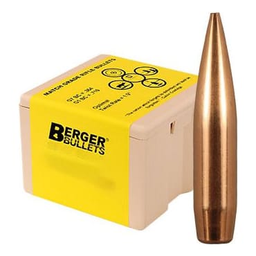 Berger® Open-Tip Match Tactical Bullets - .30 - 185 Grain - Juggernaut OTM