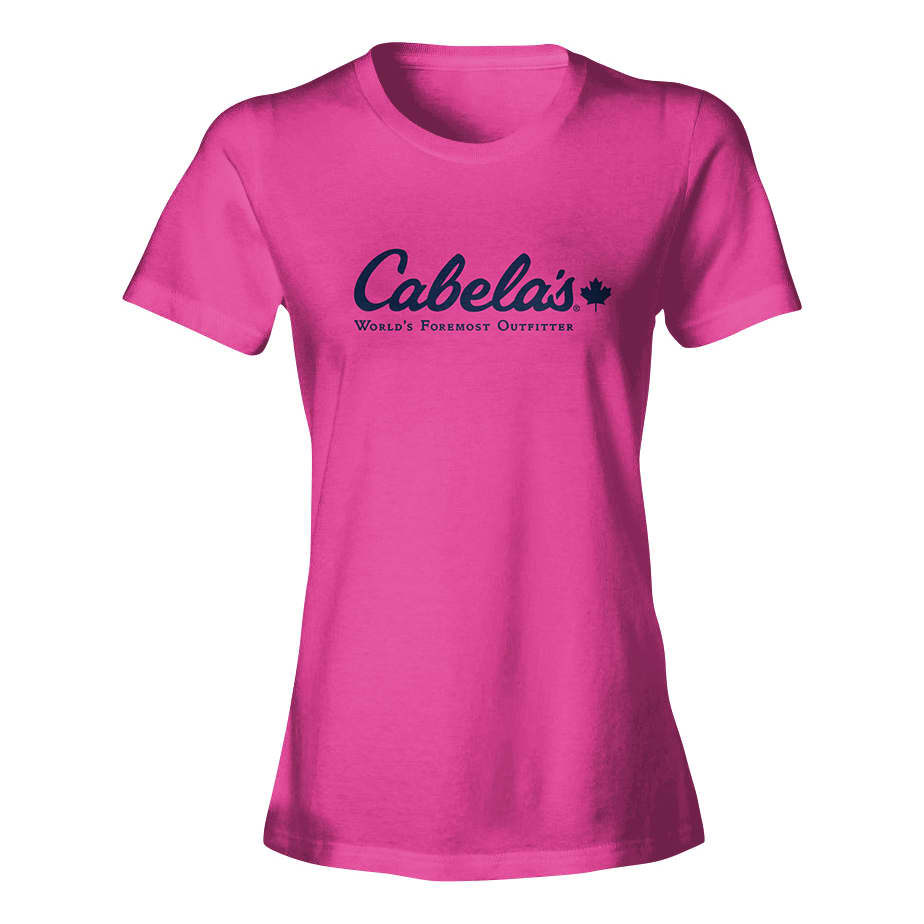 Cabela's Women's Classic Logo Tee Shirt - Fuchsia