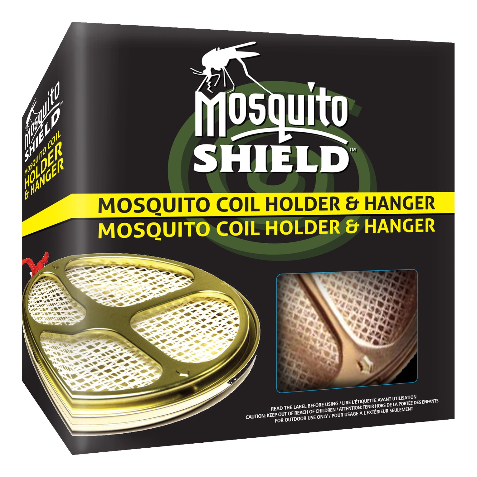 Mosquito Shield Coil Holder and Hanger