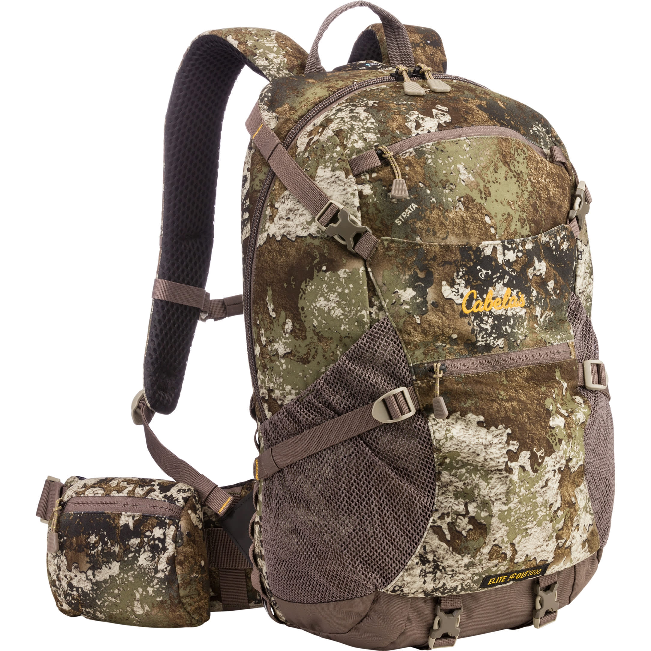 Cabelas Outdoor Backpack. It has 3 compartment.