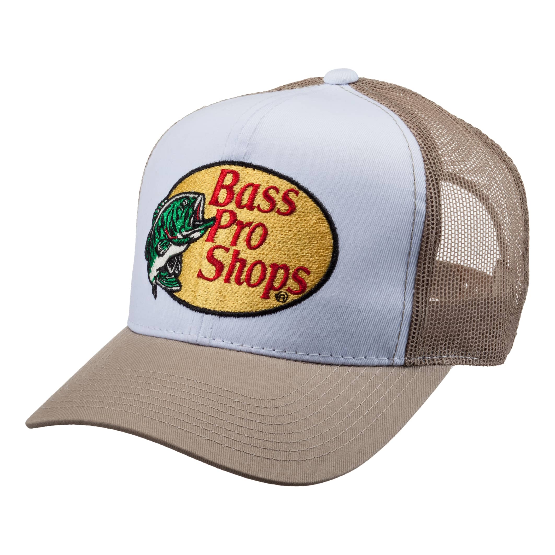 Bass Pro Shops® Embroidered Logo Mesh Caps - Tan