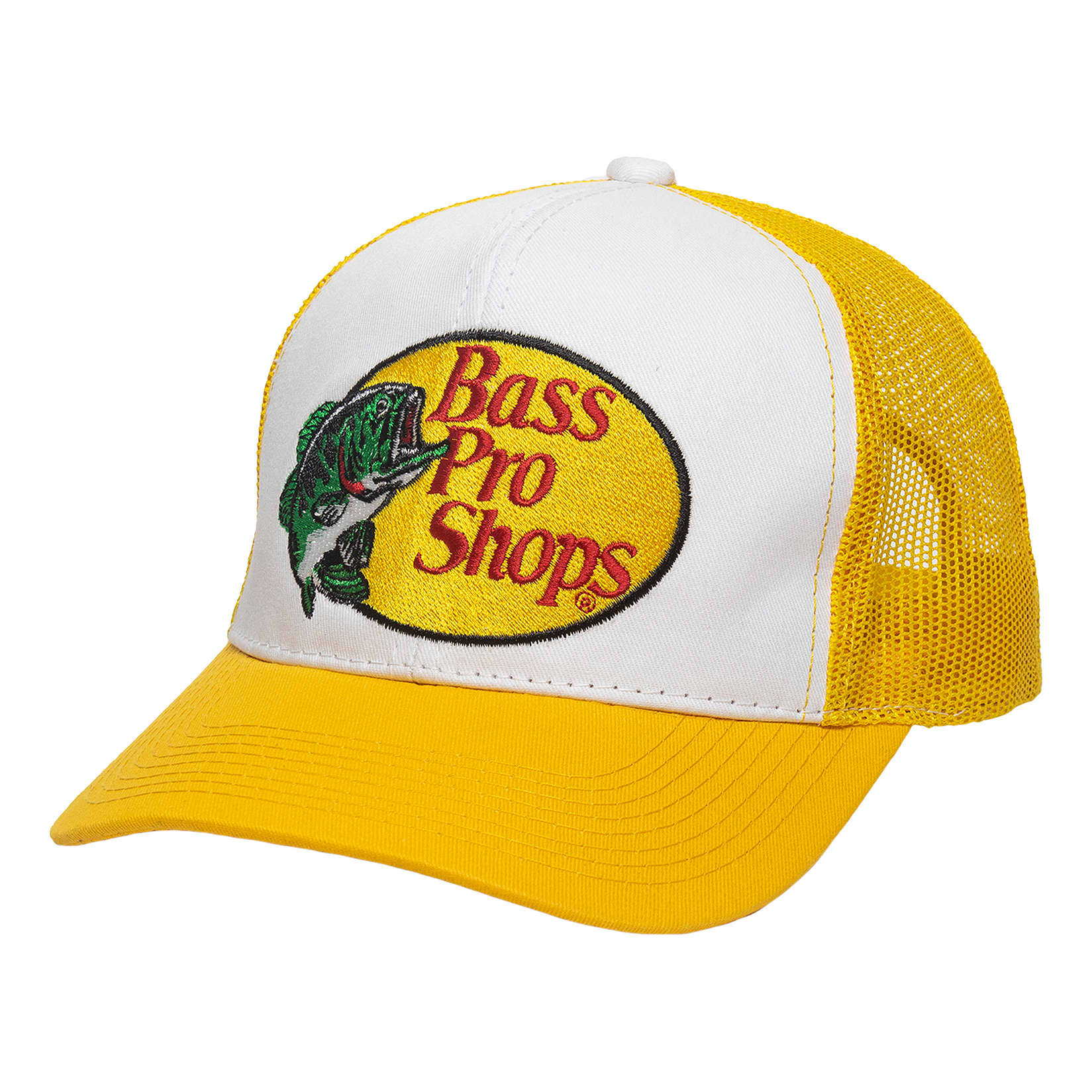 Bass Pro Shops® Embroidered Logo Mesh Caps - Gold