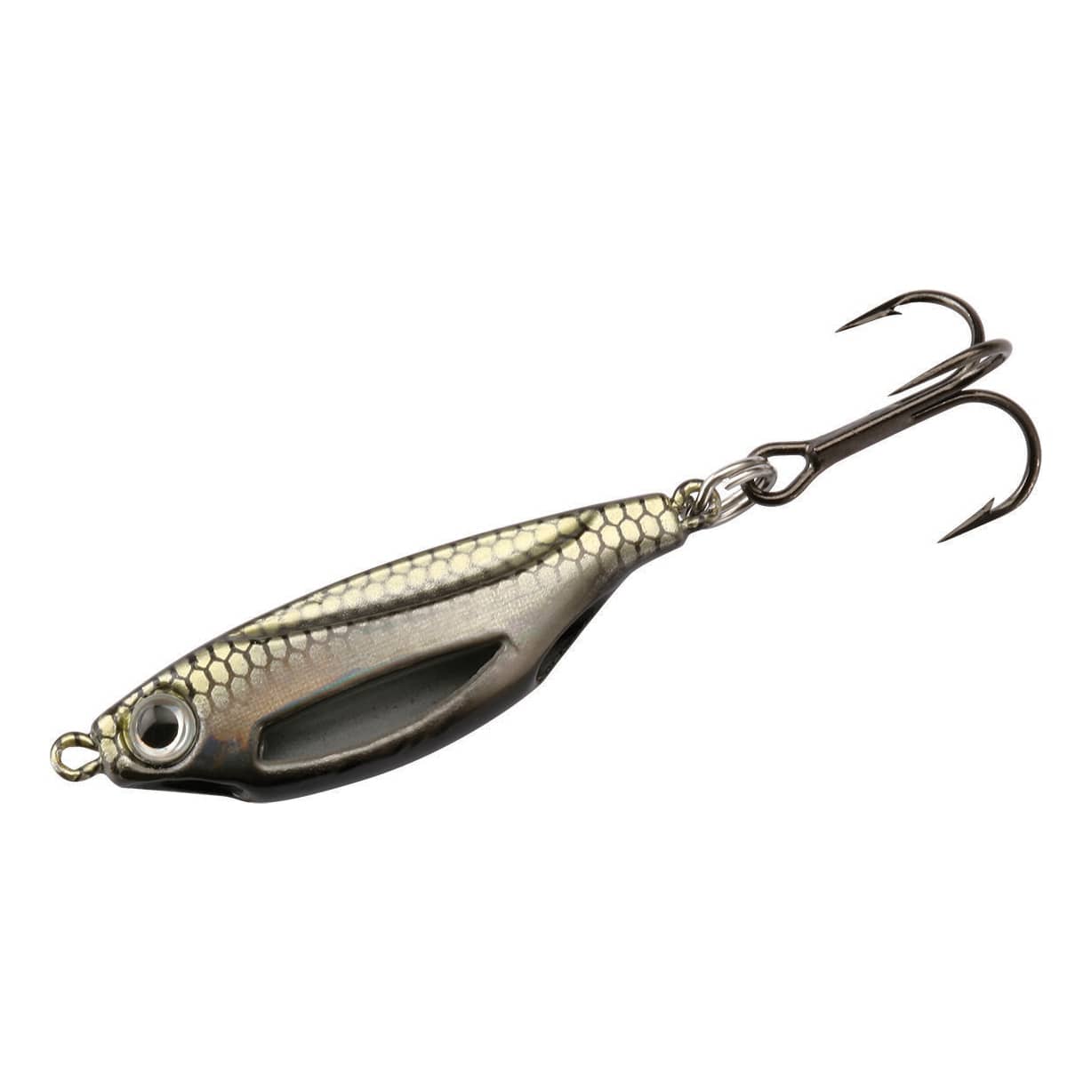 13 Fishing® Flash Bang Jigging Rattle Spoon - Shiner