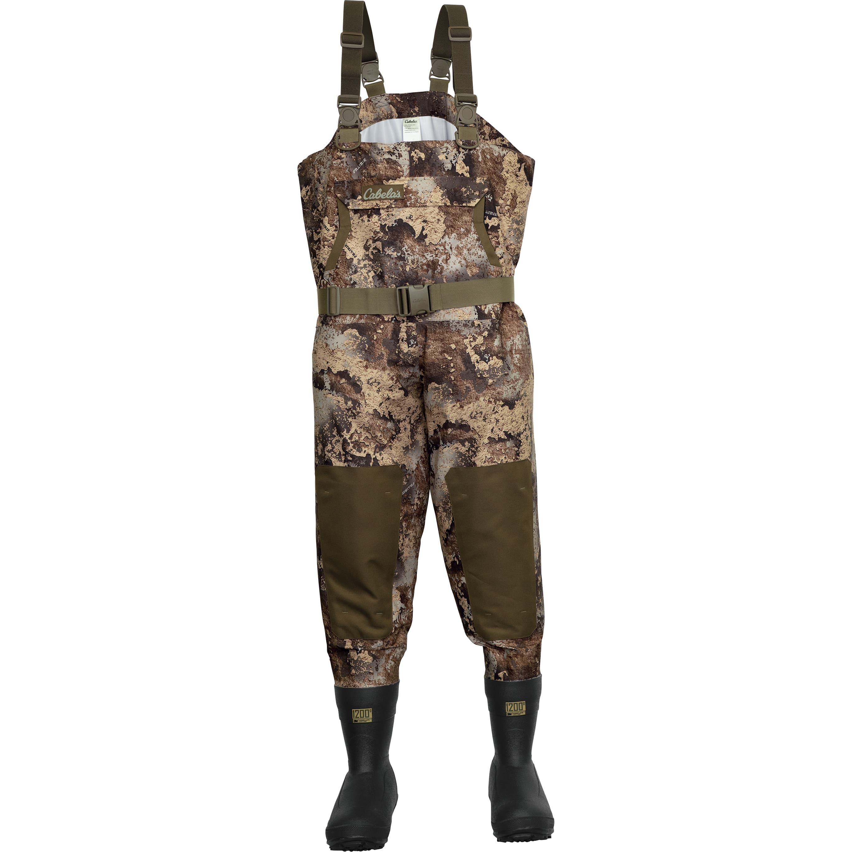 Cabela’s Men’s Breathable Hunting Waders with 4MOST DRY-PLUS with Thinsulate™—Stout