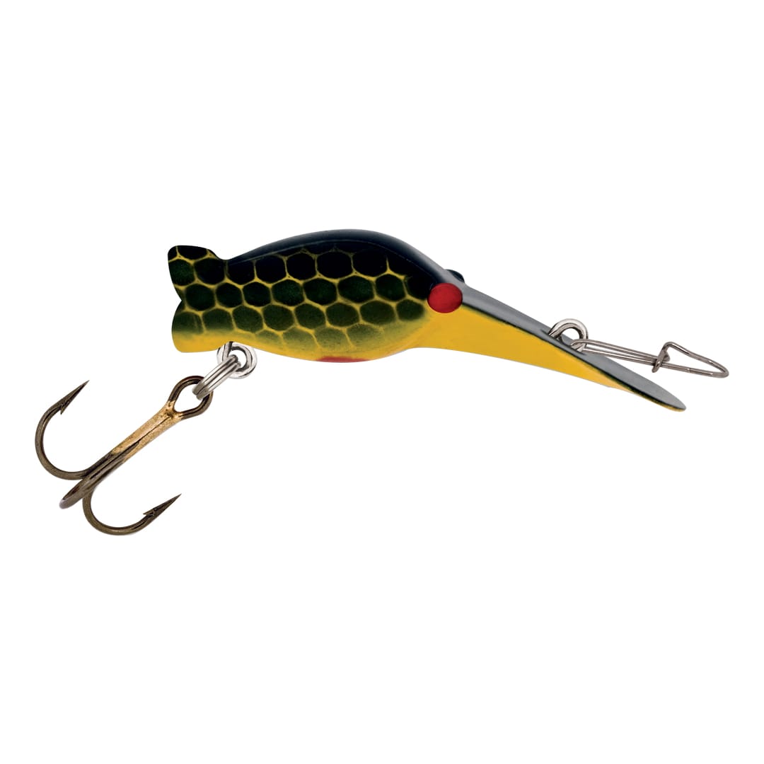 Rebel Jointed Minnow Fishing Lure - Gold/Black - 3 1/2 in