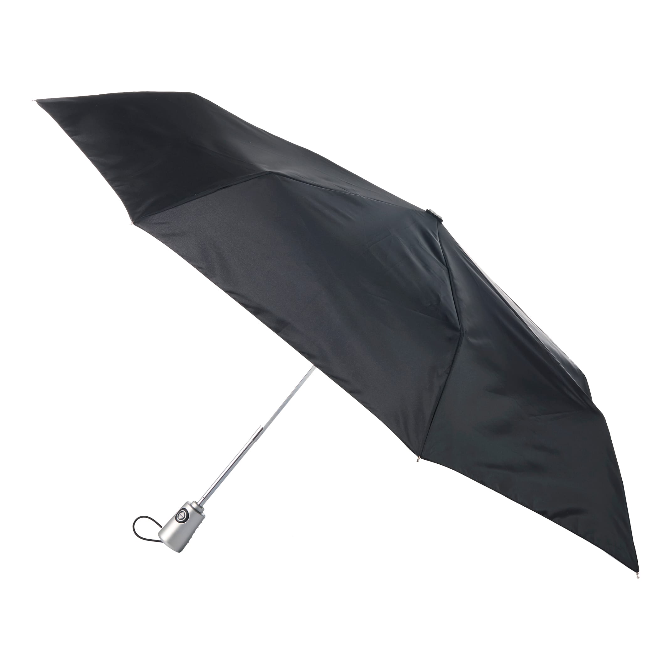 Totes Auto Open Auto Close Compact NeverWet® Umbrella - Black