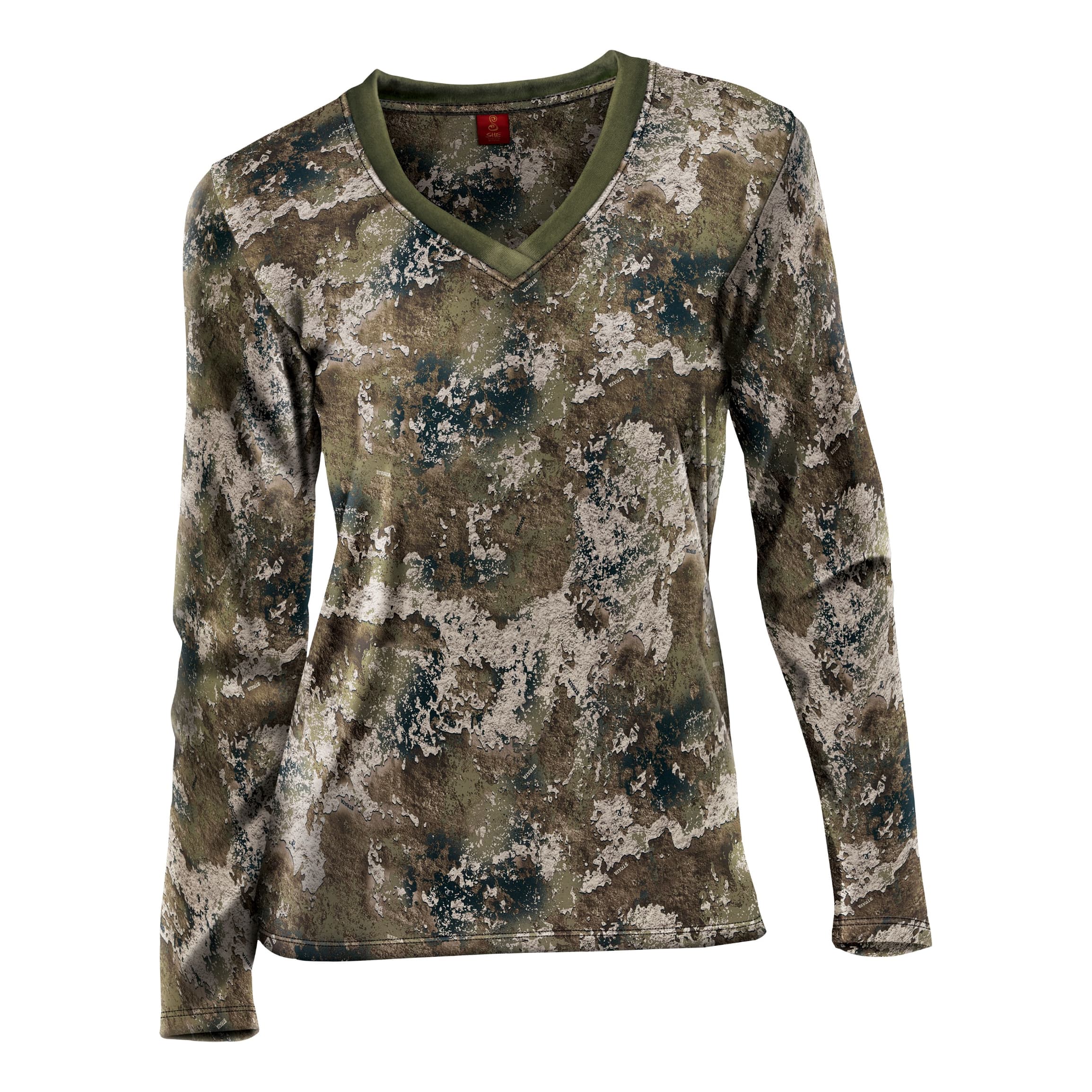 SHE® Outdoor HPC V-Neck Long-Sleeve Shirt - Strata
