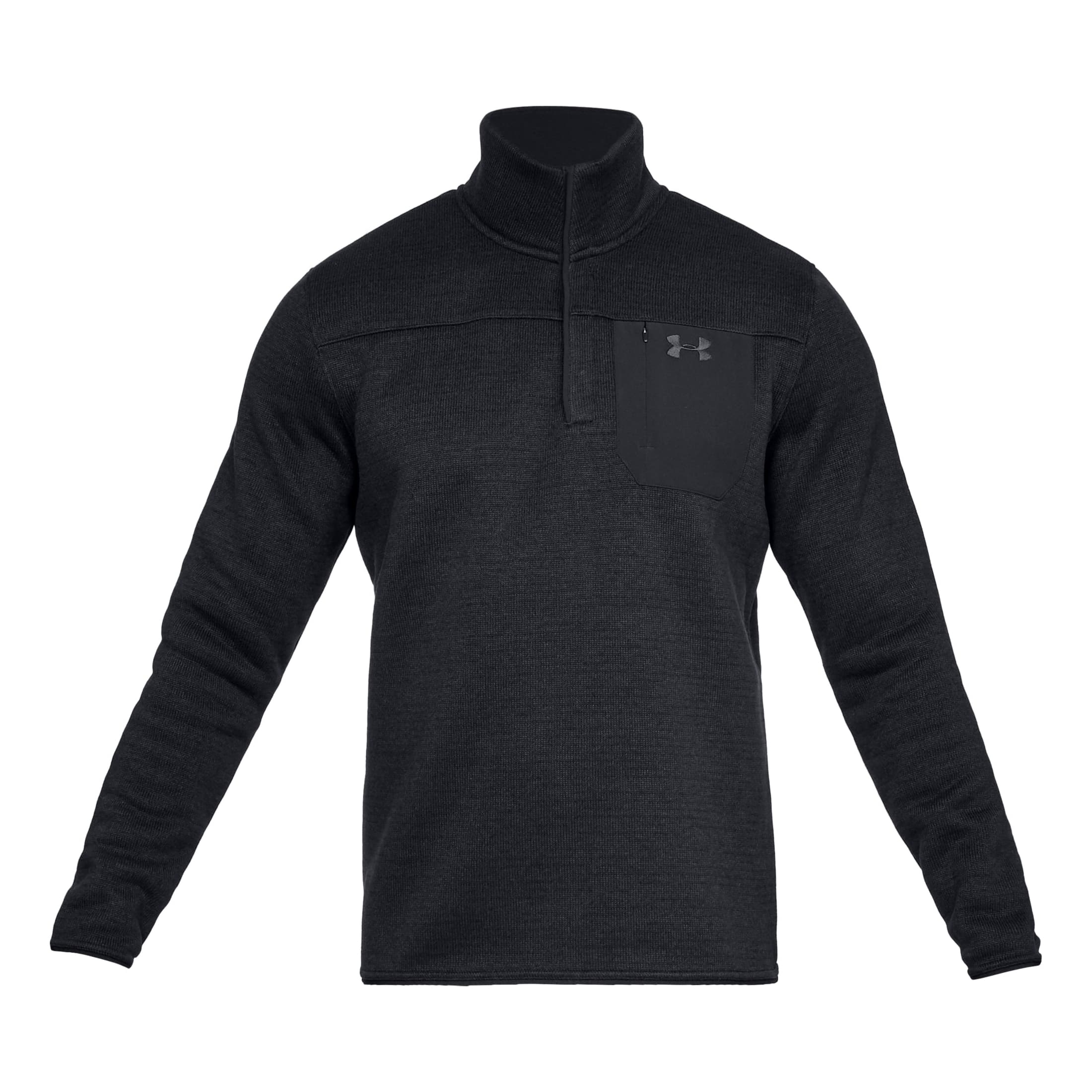 Under Armour® Men’s Specialist 2.0 Long-Sleeve Henley Shirt - Black