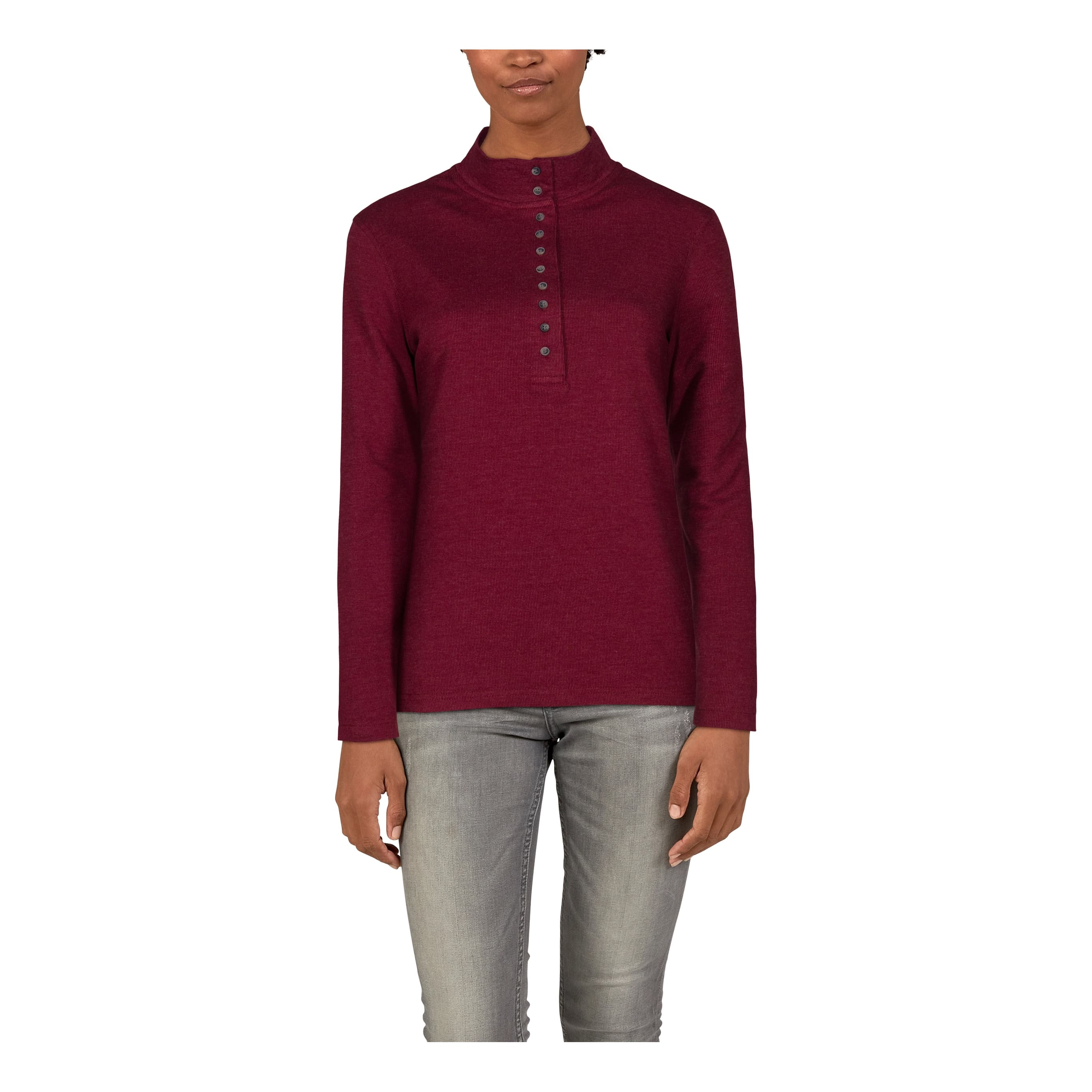 Natural Reflections® Women's Thermal Henley Shirt