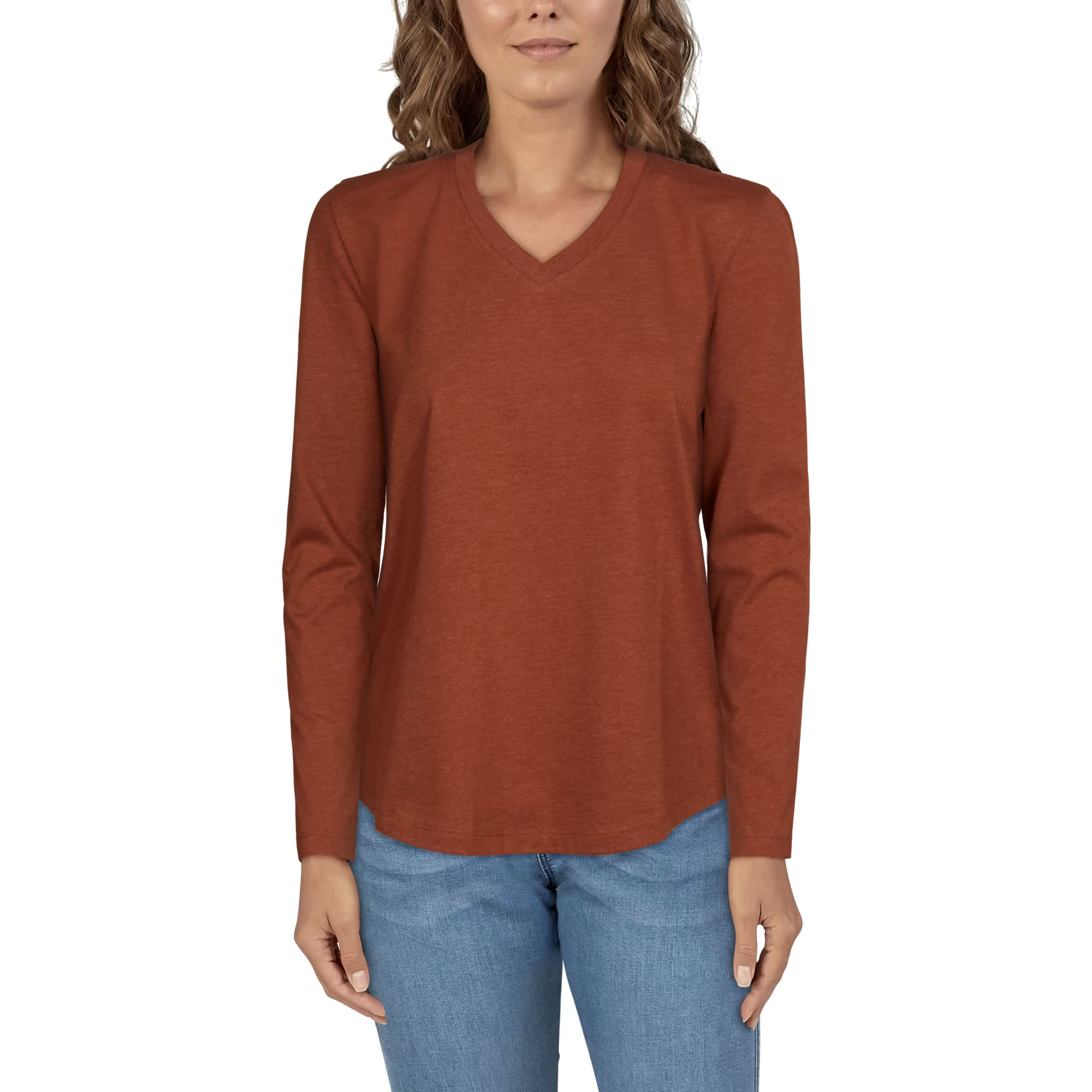 Natural Reflections® Women’s Essential V-Neck T-Shirt