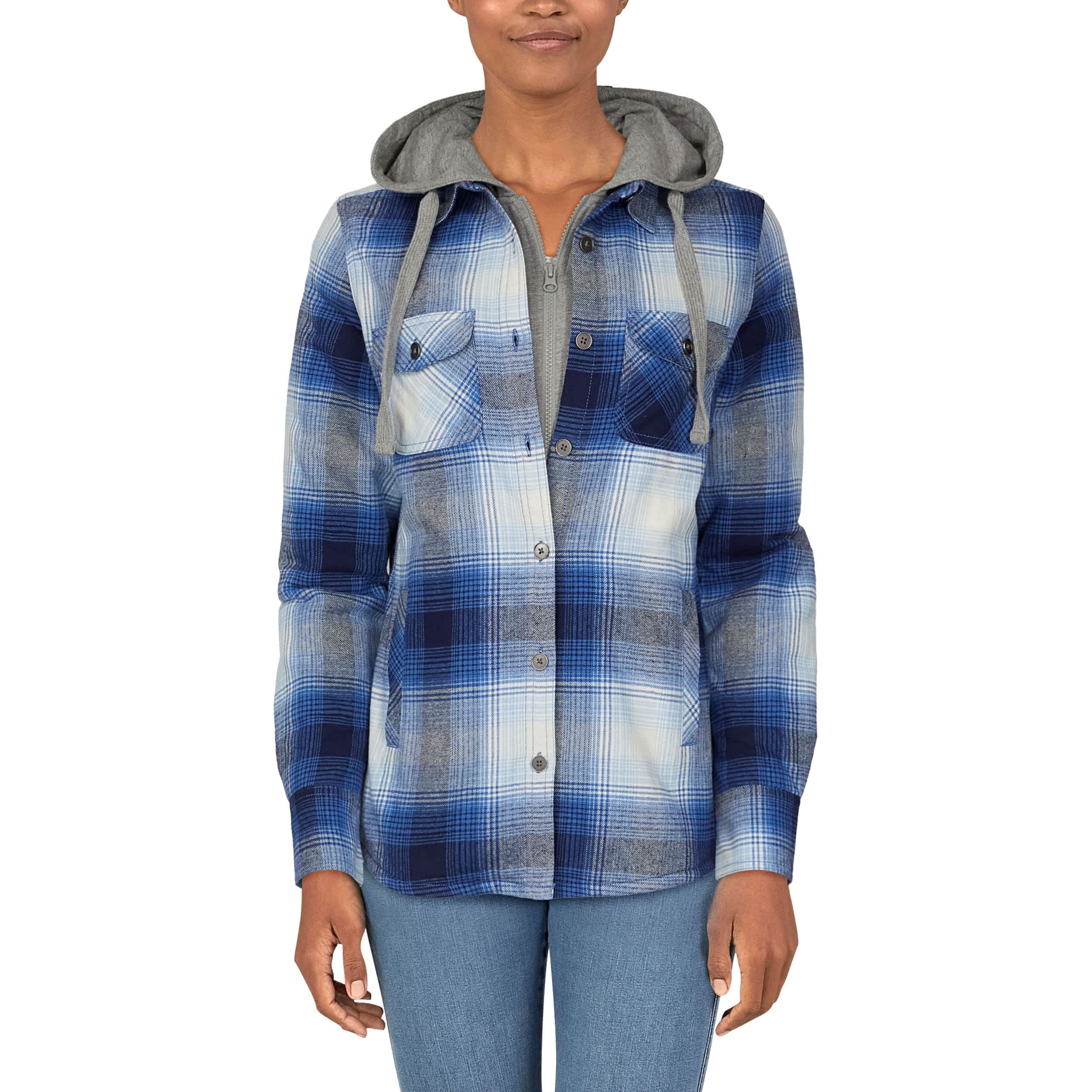 Natural Reflections® Women’s Flannel Shirt Jacket