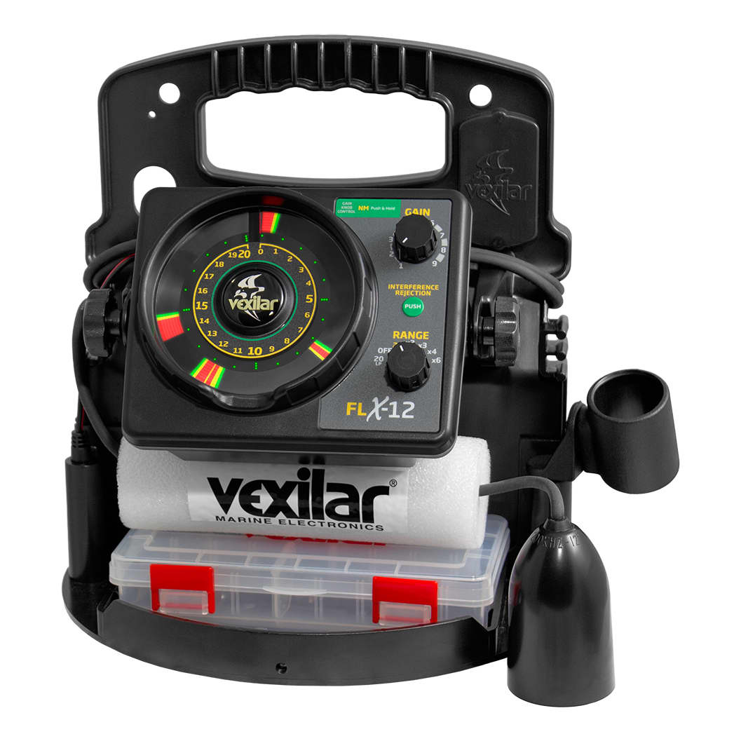 Vexilar FLX-12 Pro Pack II with 12 Degree Ice Ducer