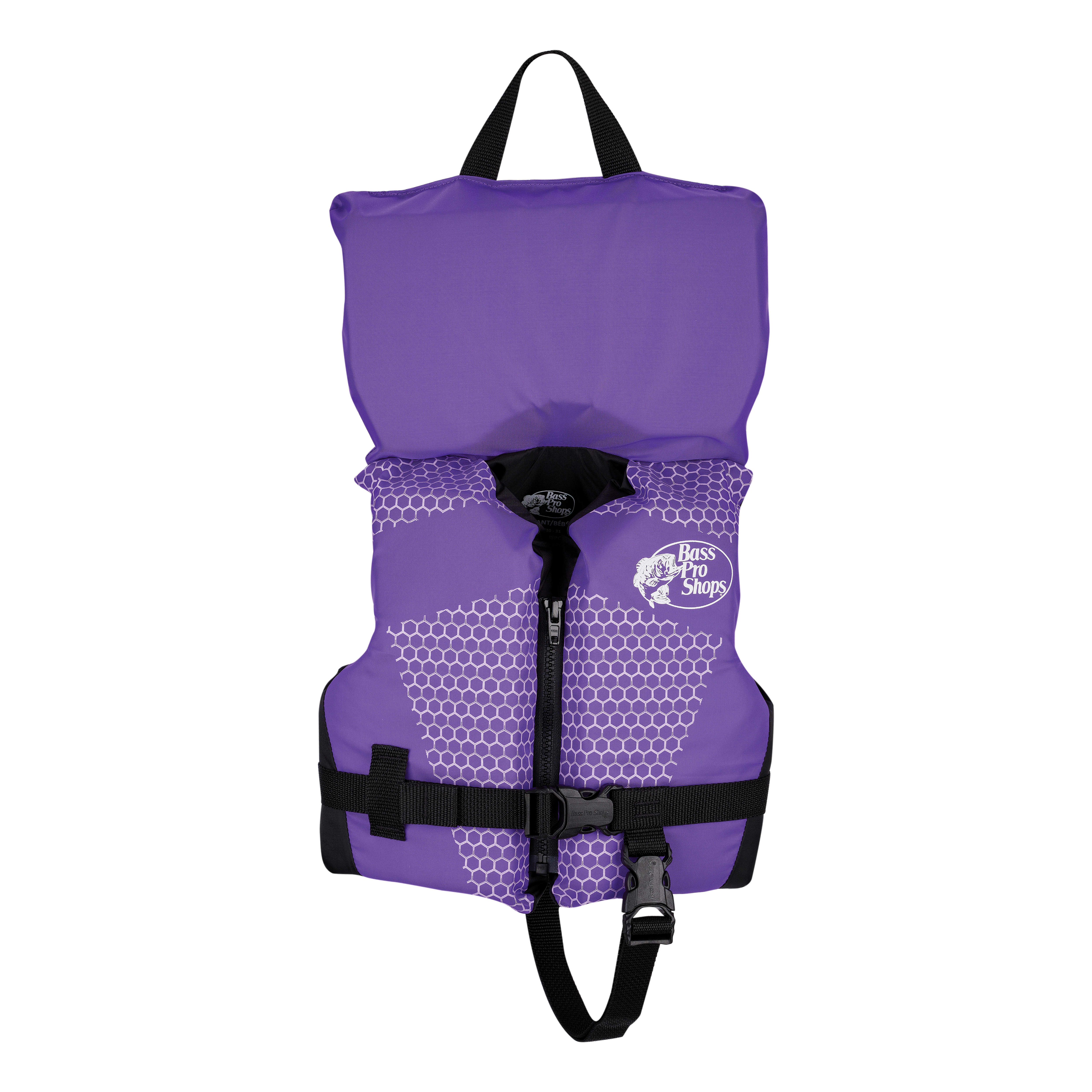 Bass Pro Shops® Infants' Recreational Life Jacket - Purple