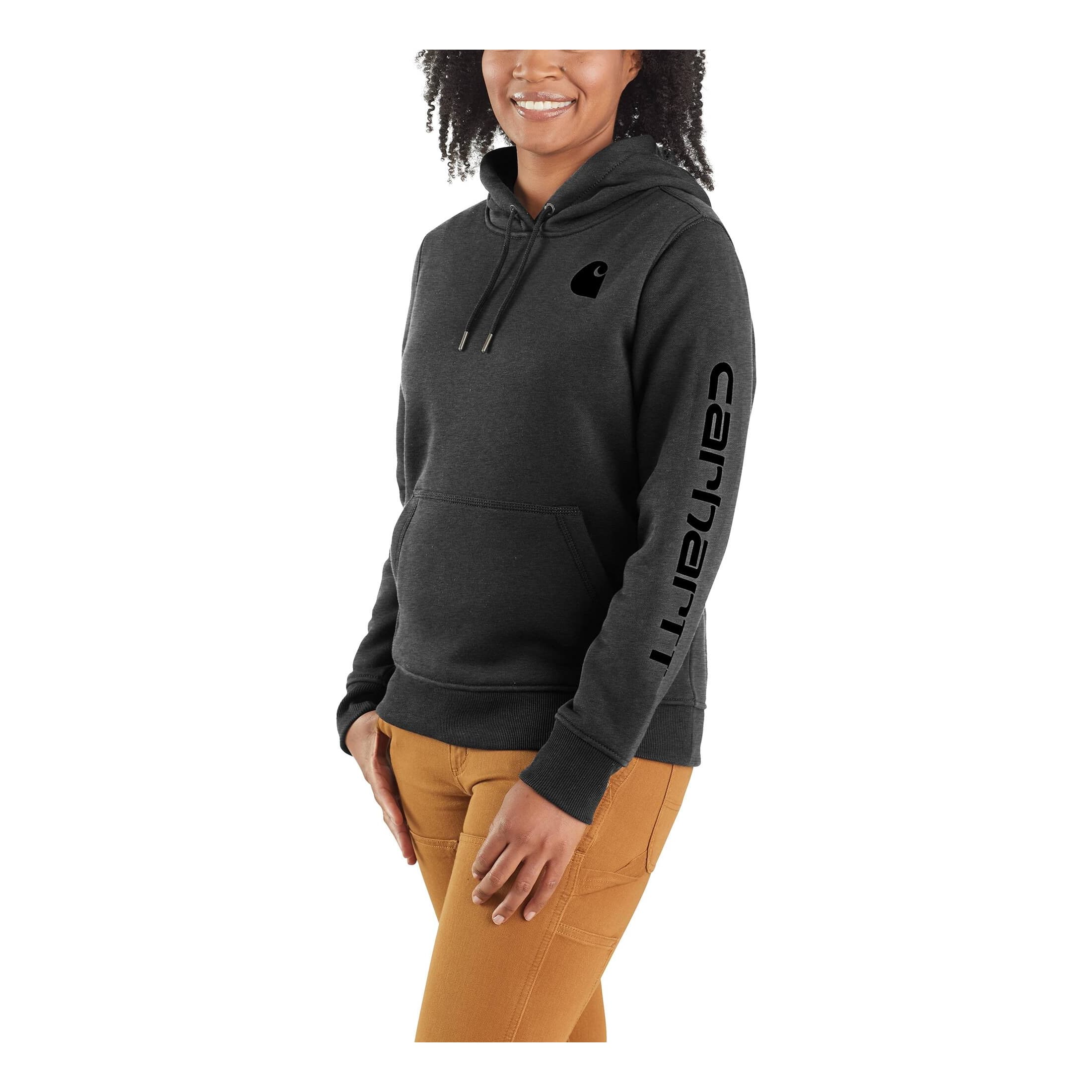 Carhartt women's clarksburg graphic sleeve pullover hoodie new arrivals