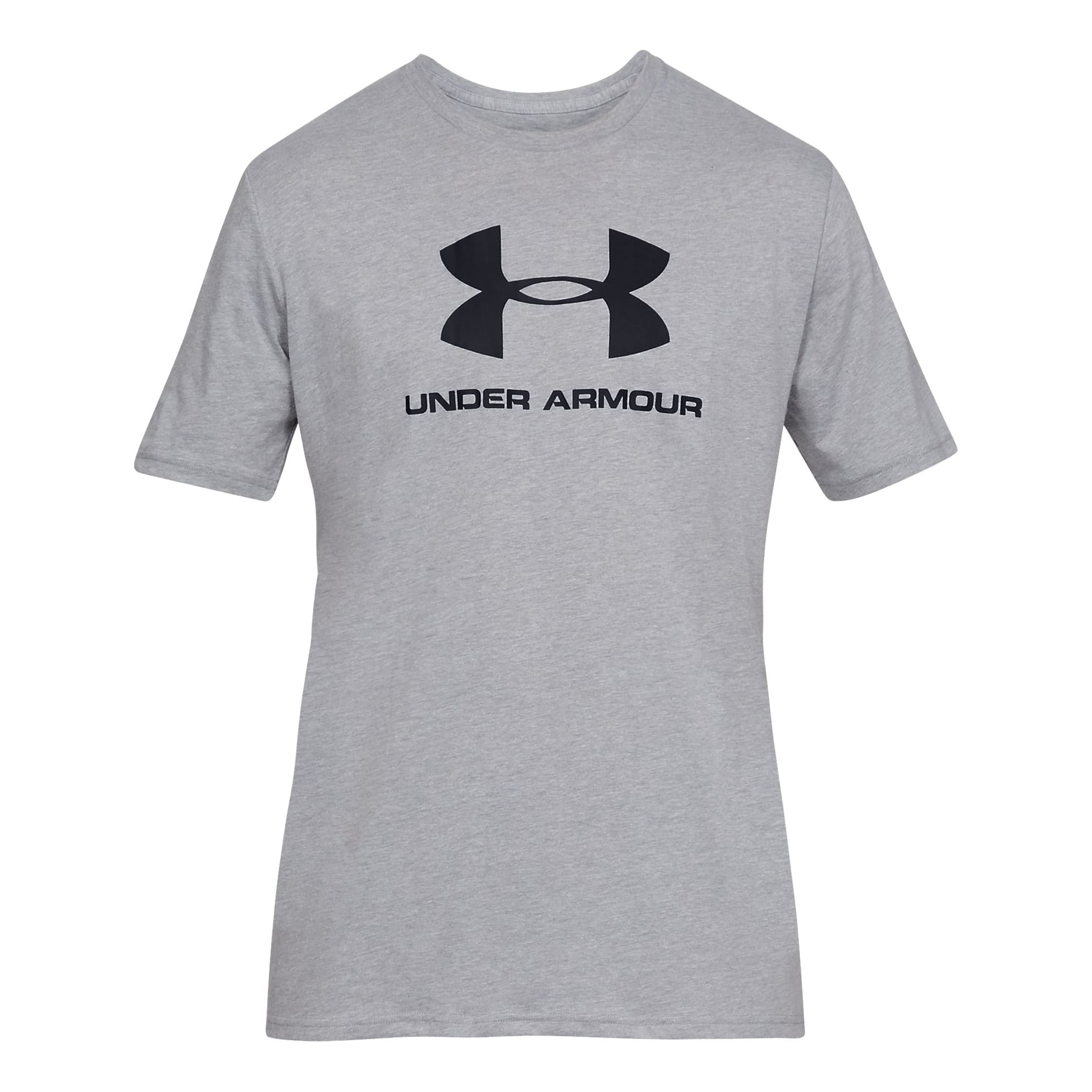 Under Armour® Men’s Sportstyle Logo Short-Sleeve Graphic T-Shirt - Steel Light Heather/Black