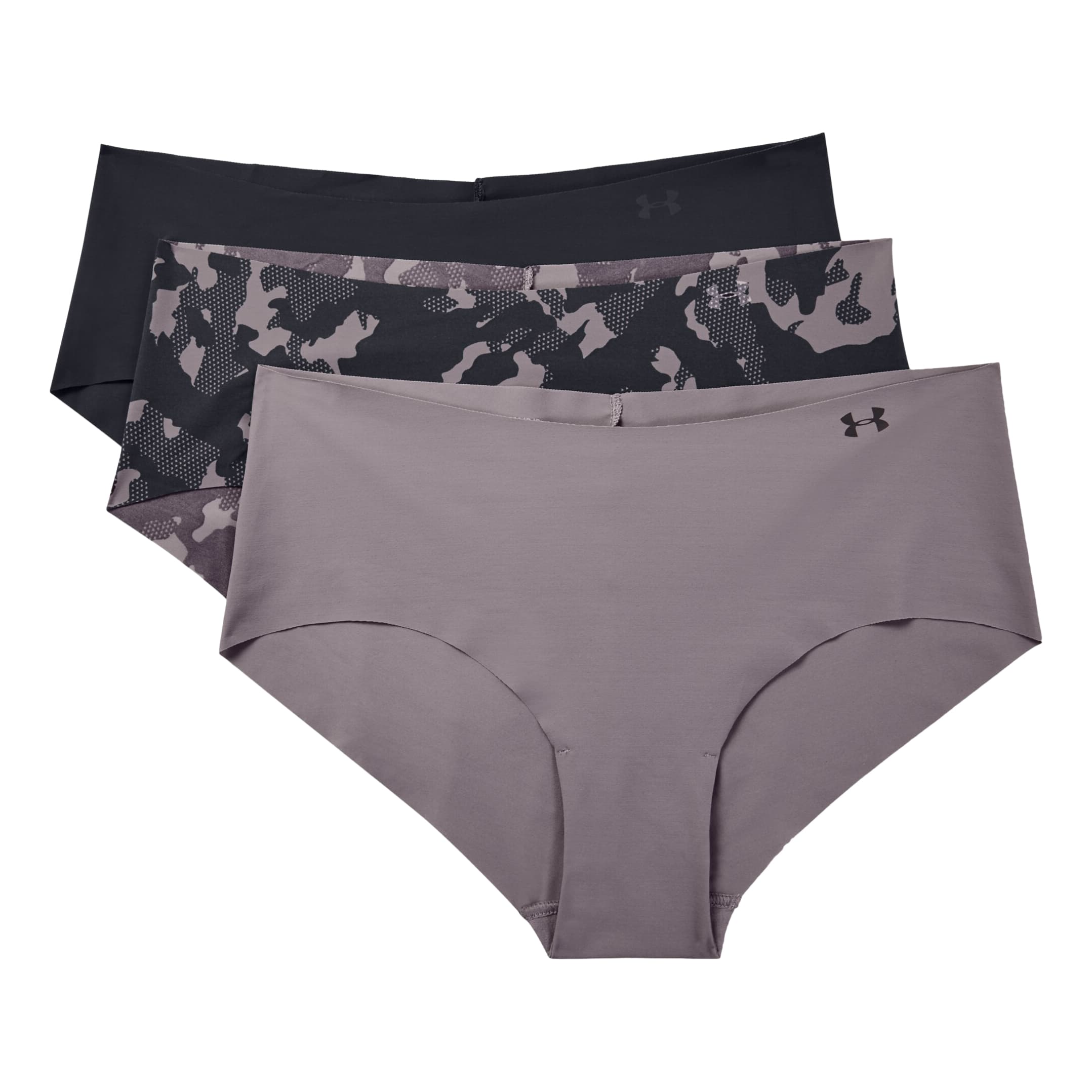 Under Armour Women's UA Pure Stretch Hipster 3-Pack Printed