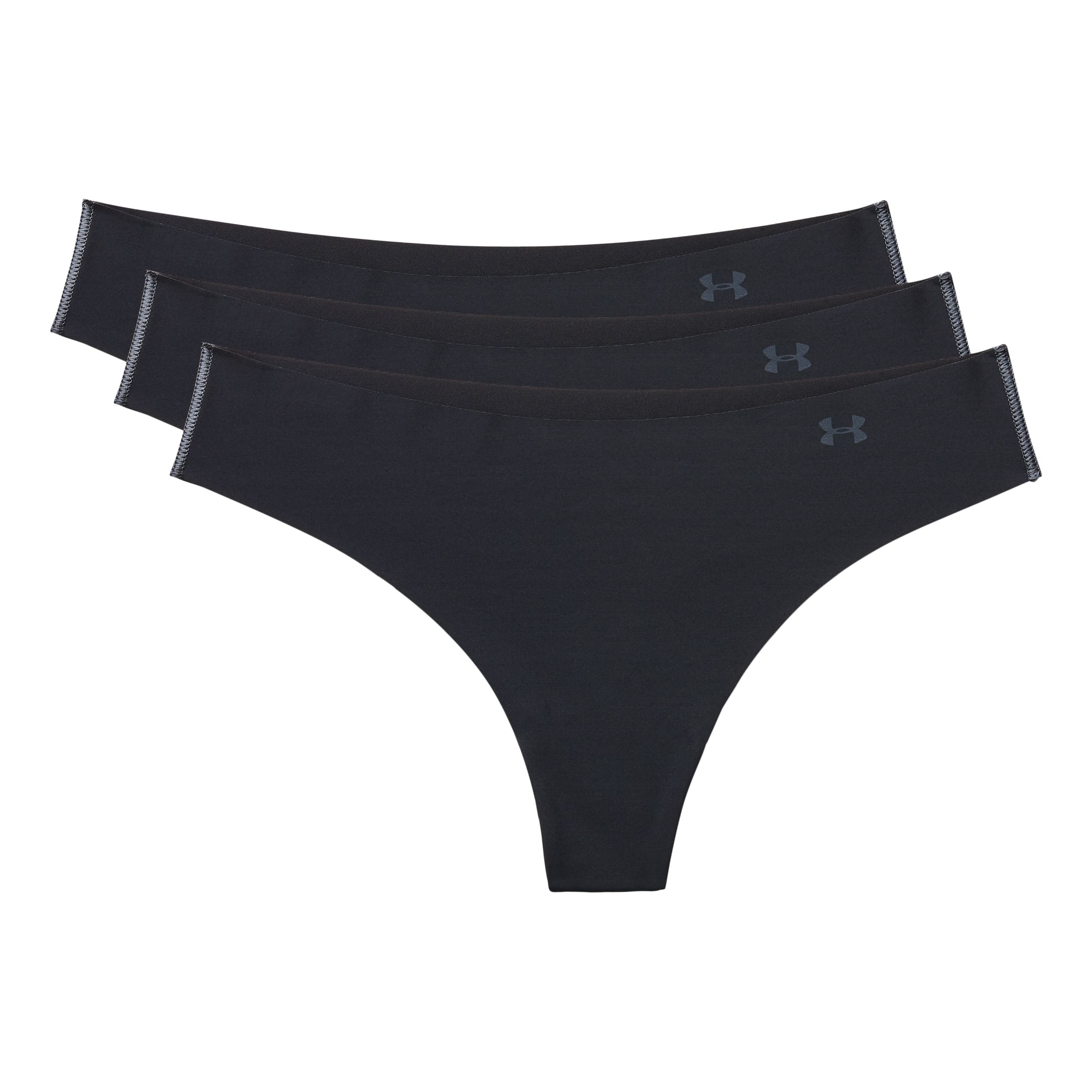 Under Armour® Women’s Pure Stretch Thong – 3-Pack - Black