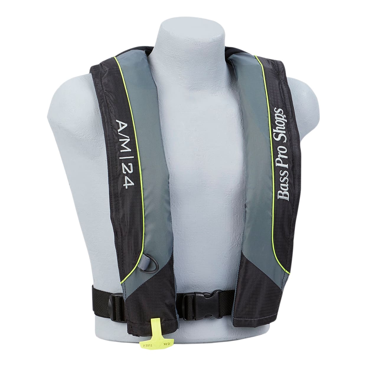 Bass Pro Shops® AM24 Auto/Manual Inflatable Life Vest - Green