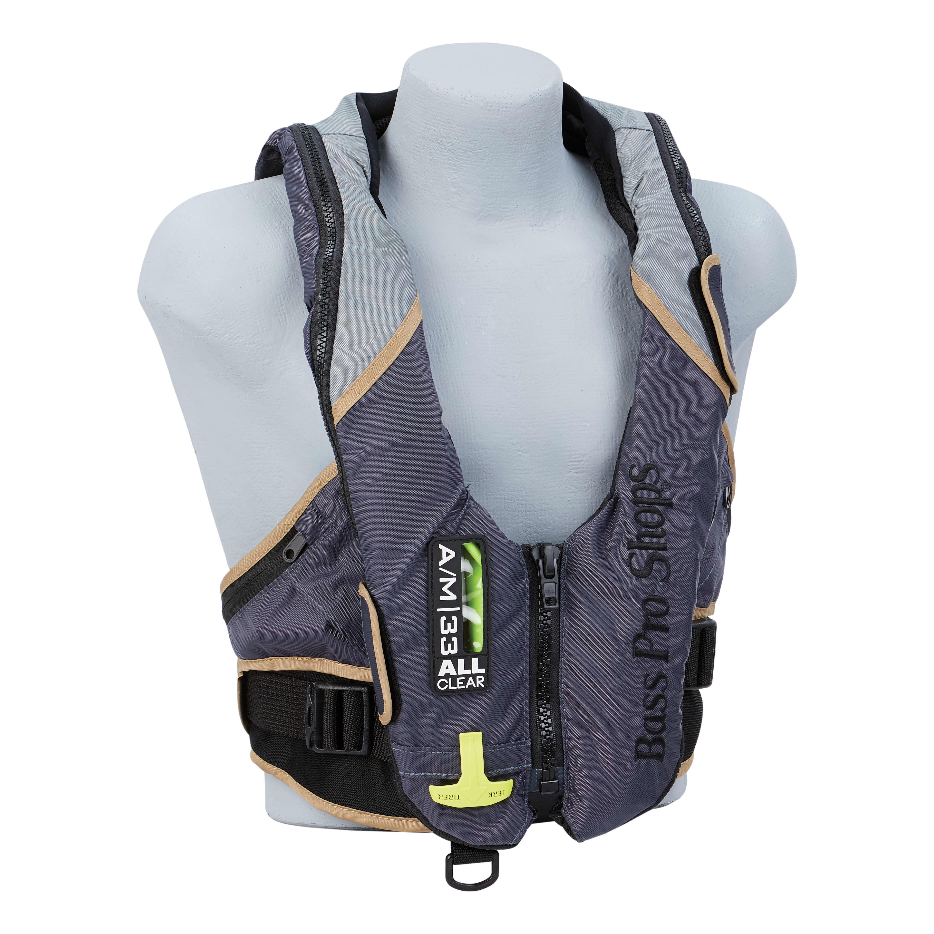 Bass Pro Shops A M 33 Deluxe All Clear Inflatable Life Jacket Cabela s Canada