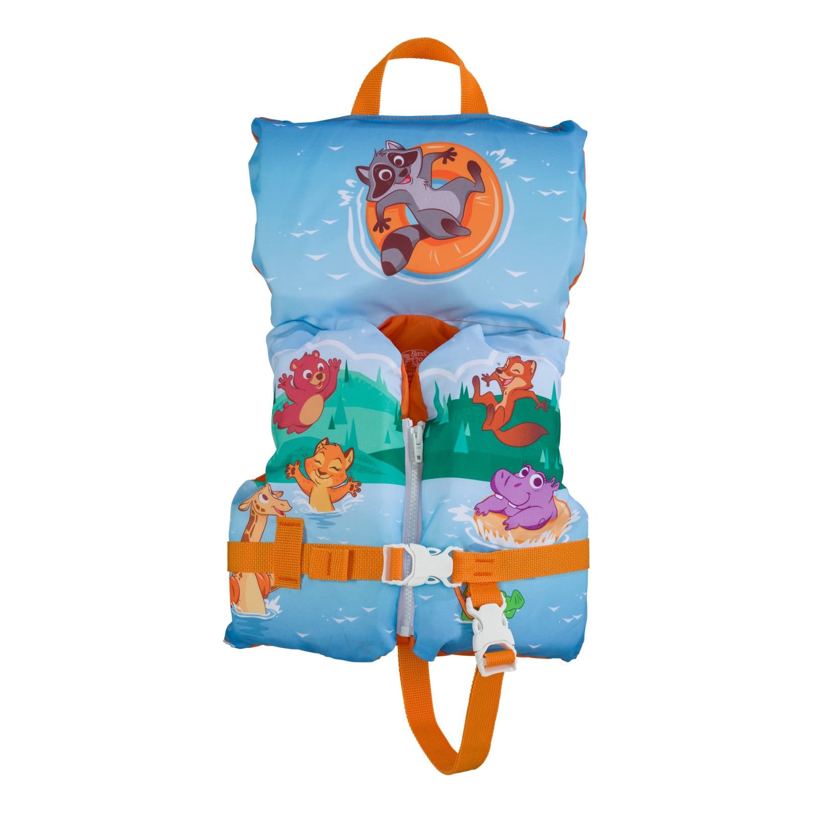 Bass Pro Shops® Infants’/Children’s Deluxe Character Life Jacket - Swimming Hole - Infant