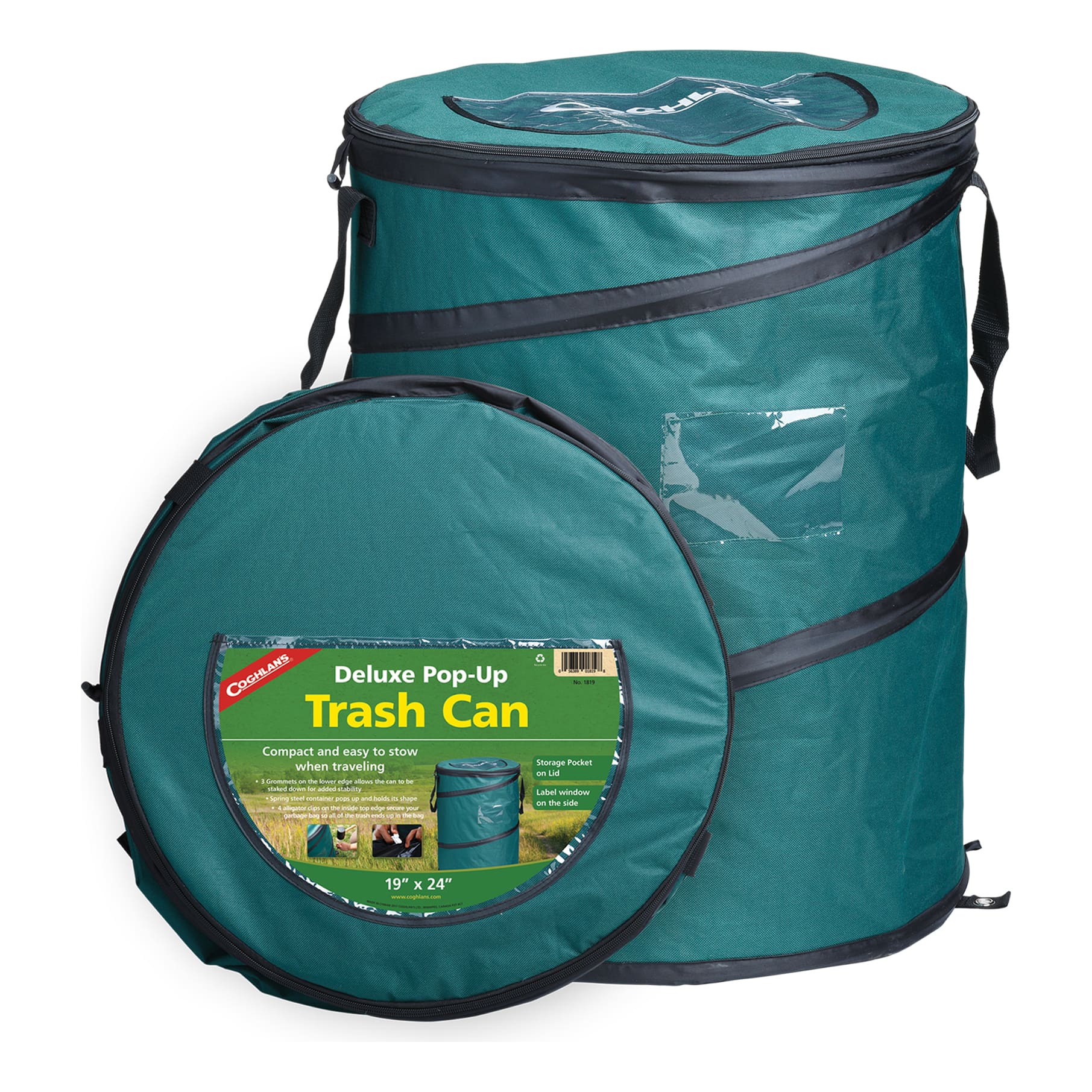 Coghlan's® Deluxe Pop-Up Trash Can