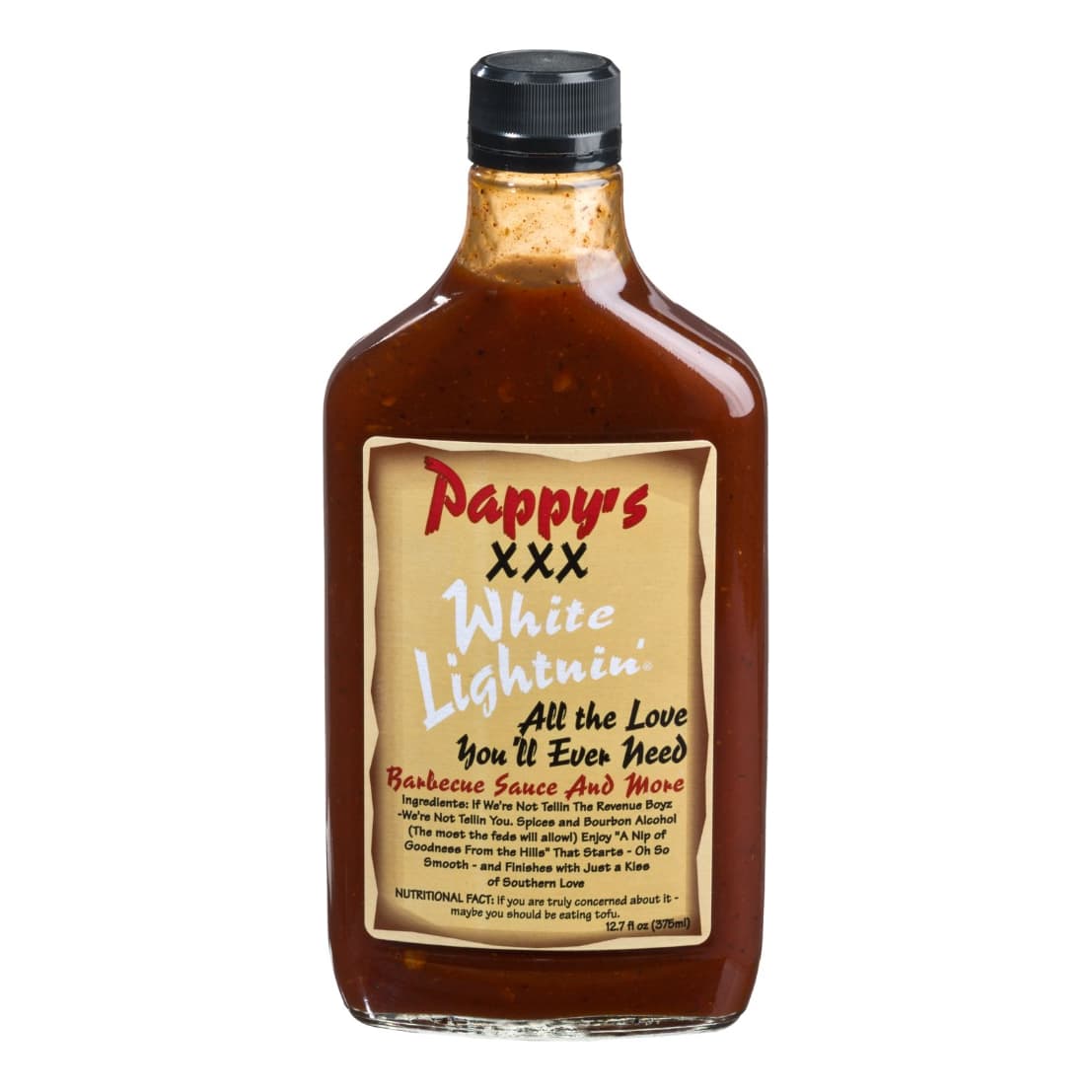 Pappy's XXX White Lightnin' Barbecue Sauce
